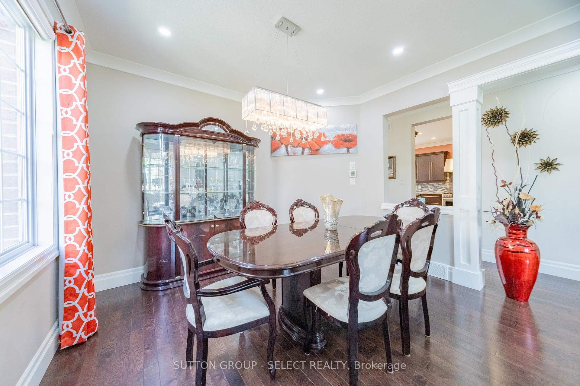 Elegant Glass Chandelier