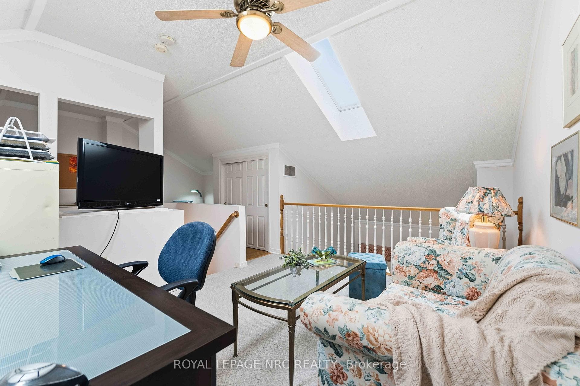 Loft is Great for Guests or as a TV Room