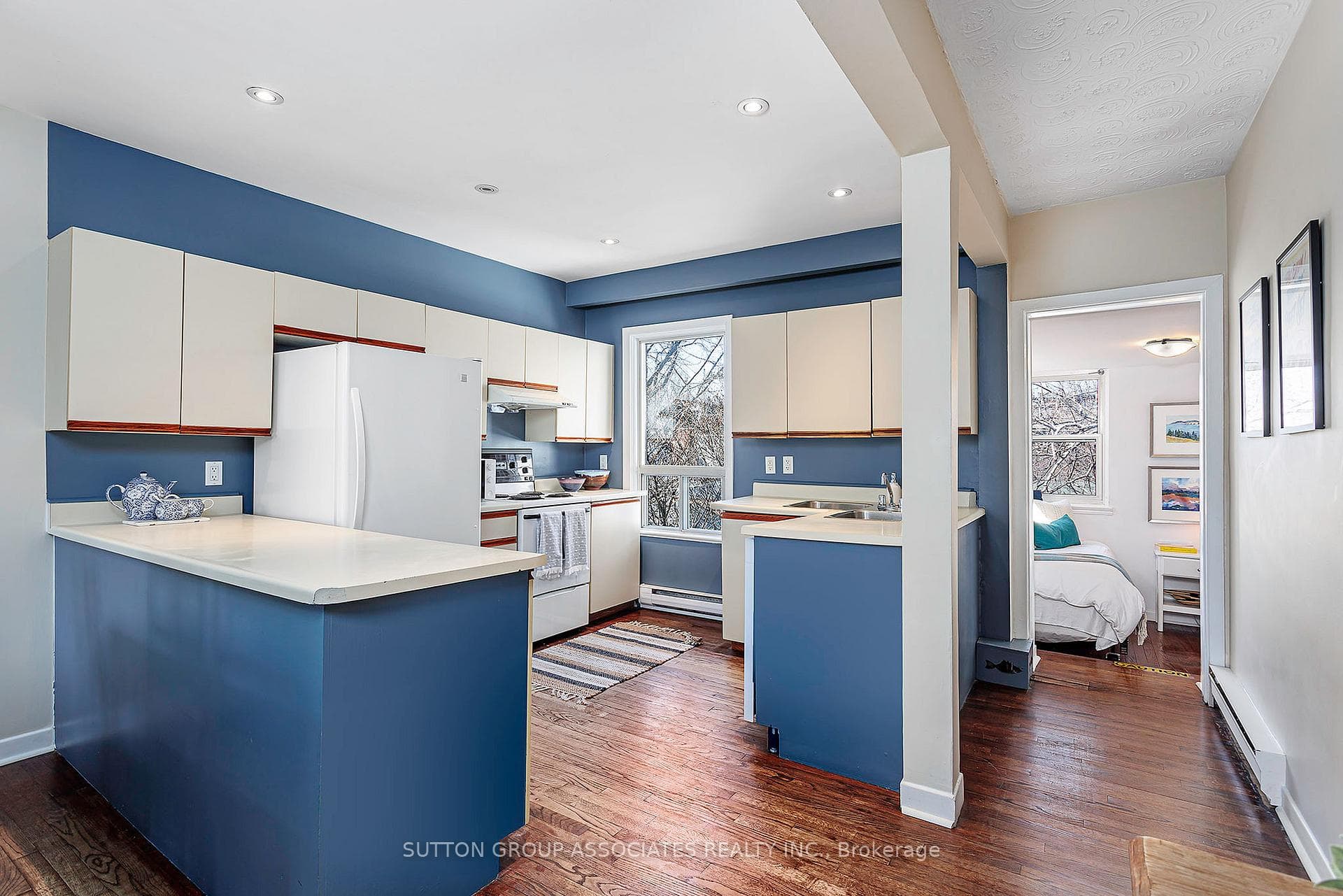 second floor kitchen