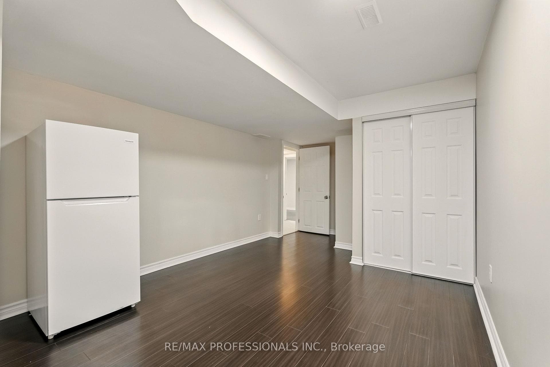 Potential Bachelor Living Area and Fridge