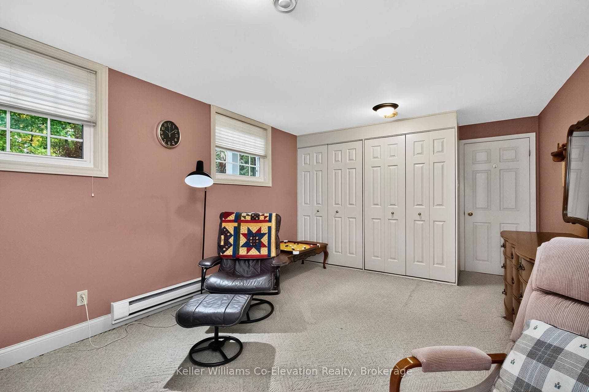 Large Storage Closets in all Basement Living Areas