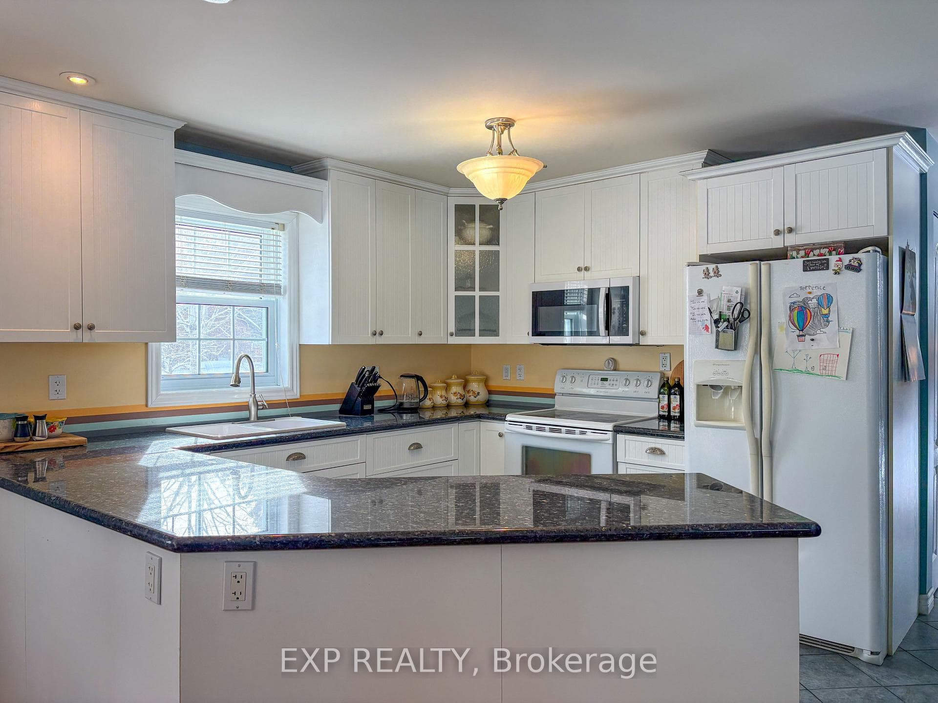 Good working kitchen with serene view