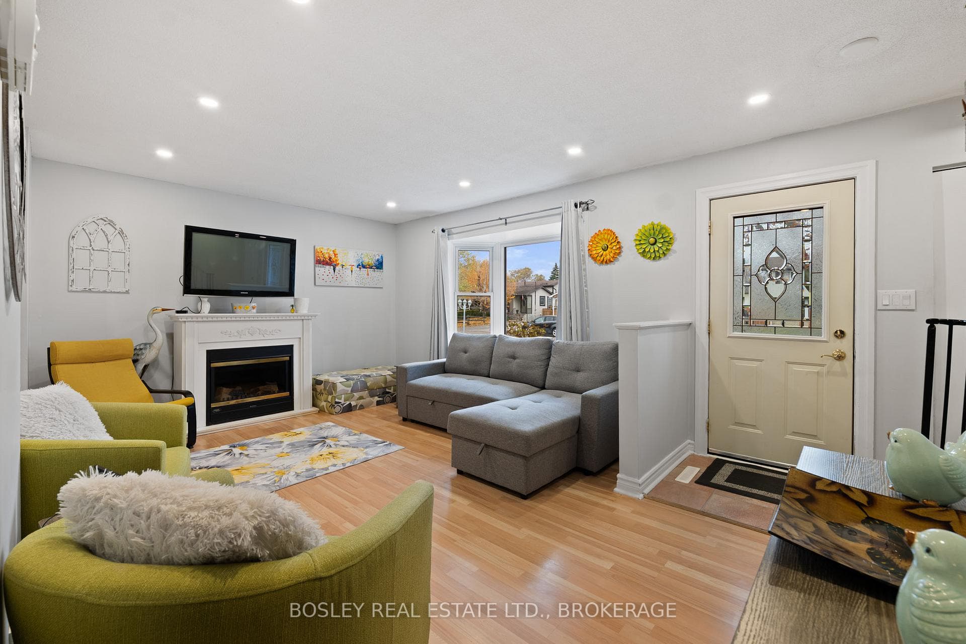 Walk-in to the comfortable living room