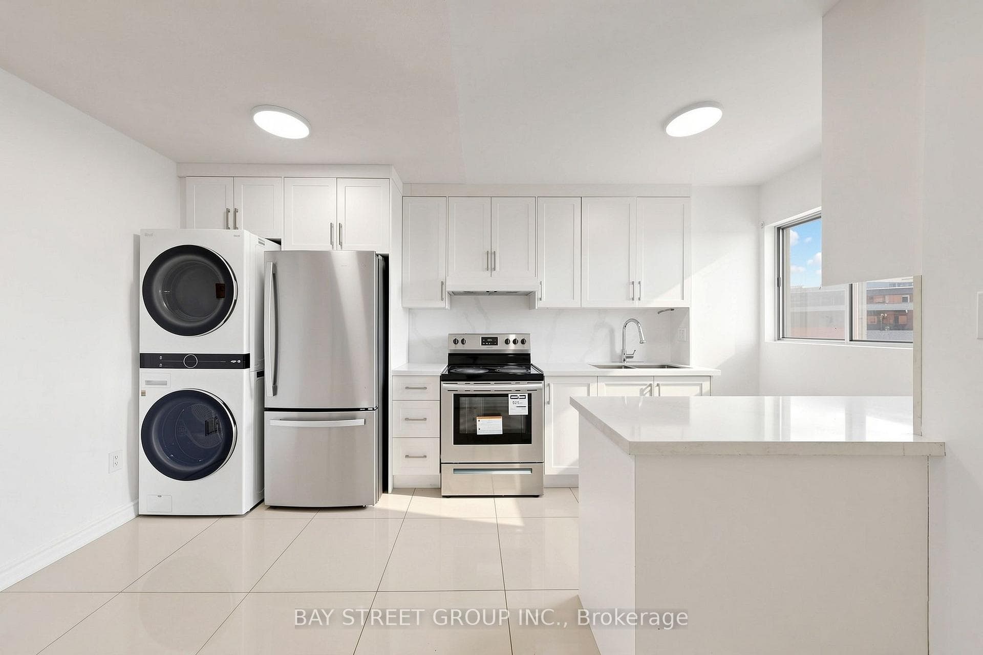 Kitchen and Ensuite Laundry