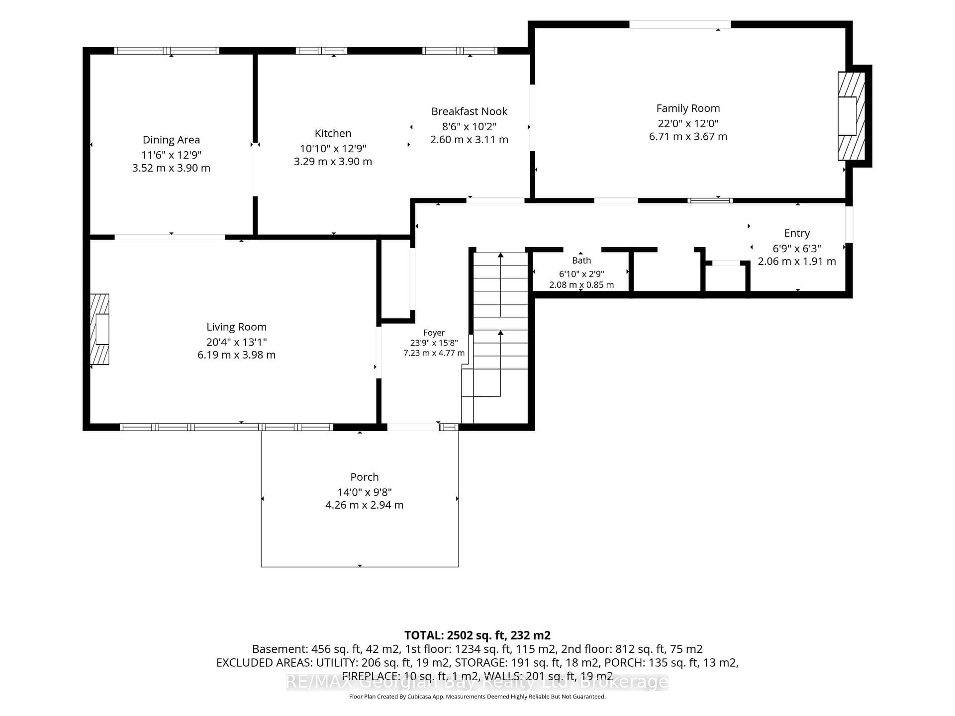 Main floor layout