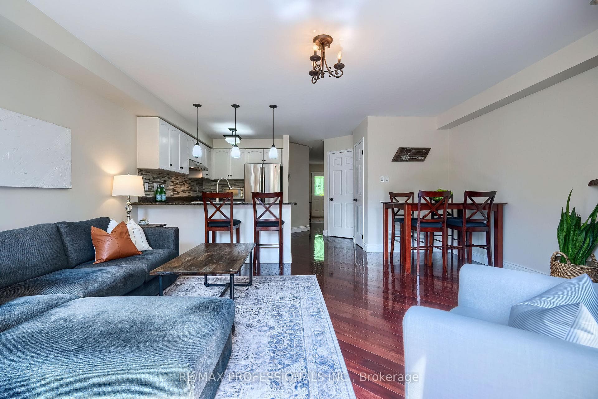 Perfect for Entertaining with Hardwood Flooring
