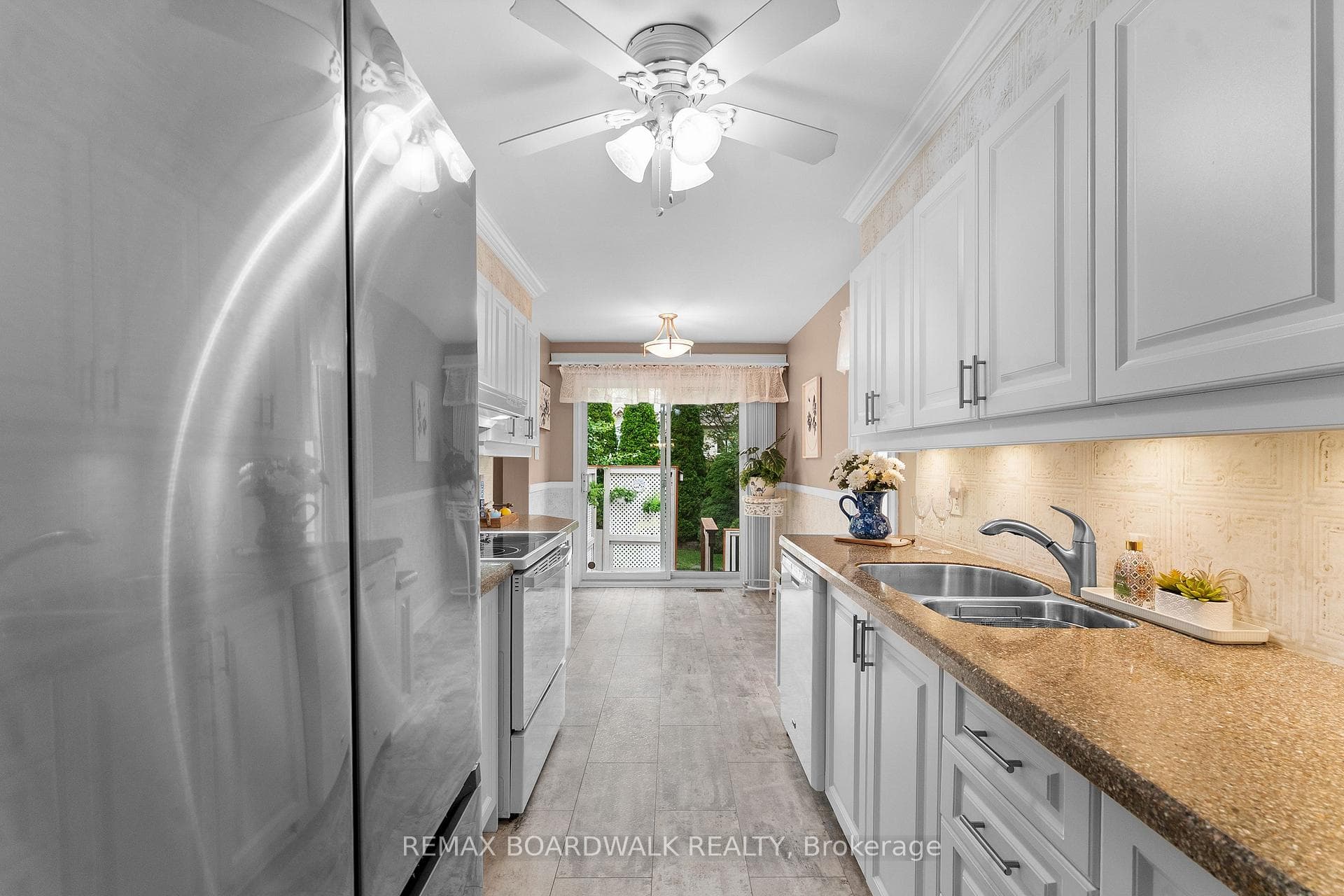 Loads of counter space and cupboards