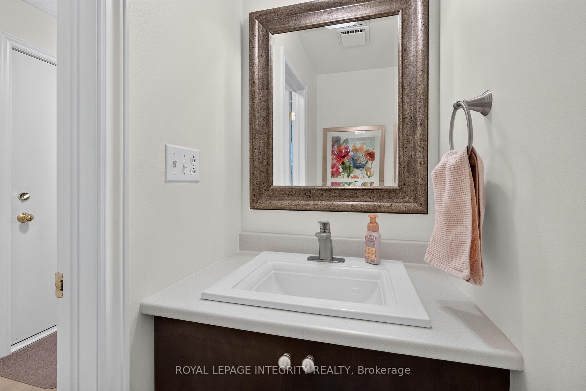 Updated Powder room