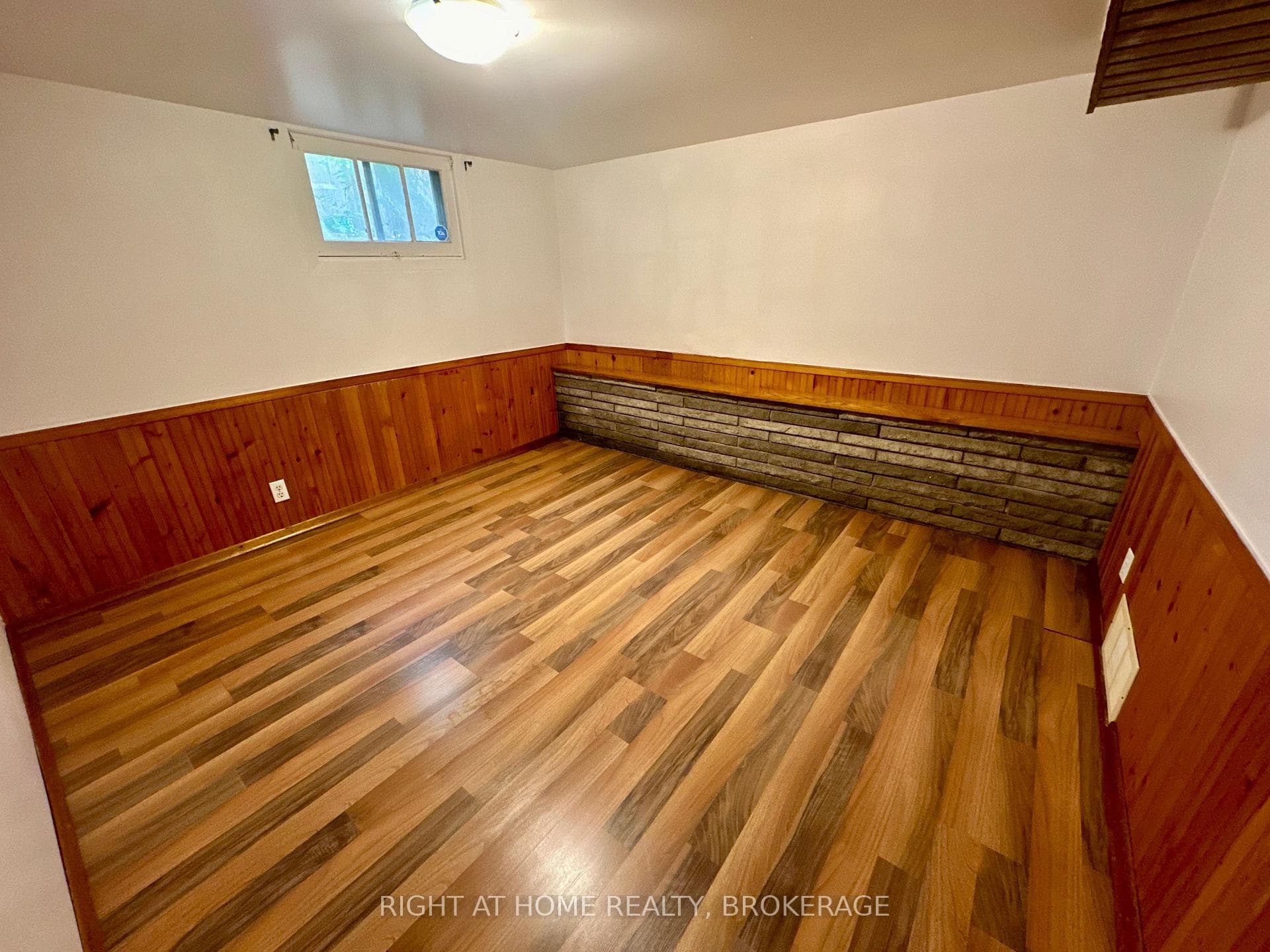 Basement bedroom
