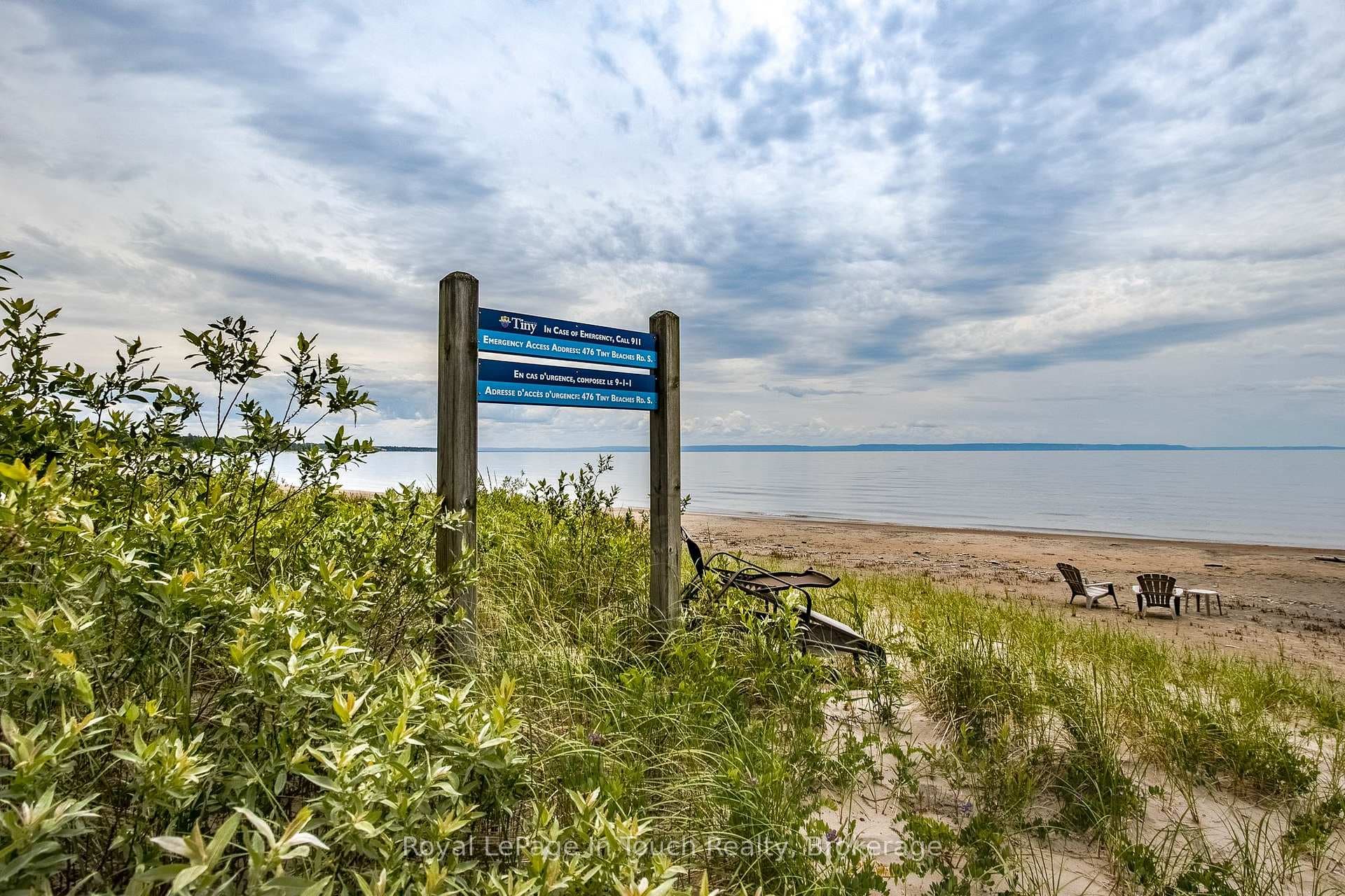 Nearby beach