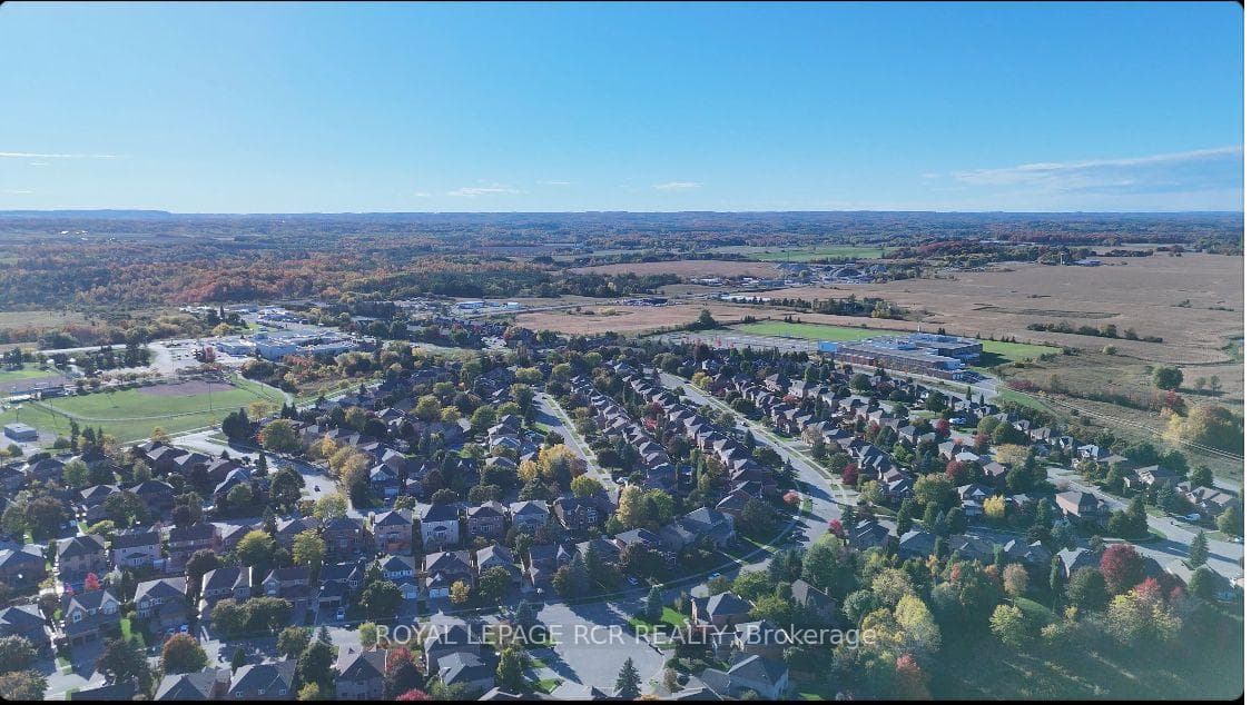 Aerial View of Neighbourhood - Fall Photo