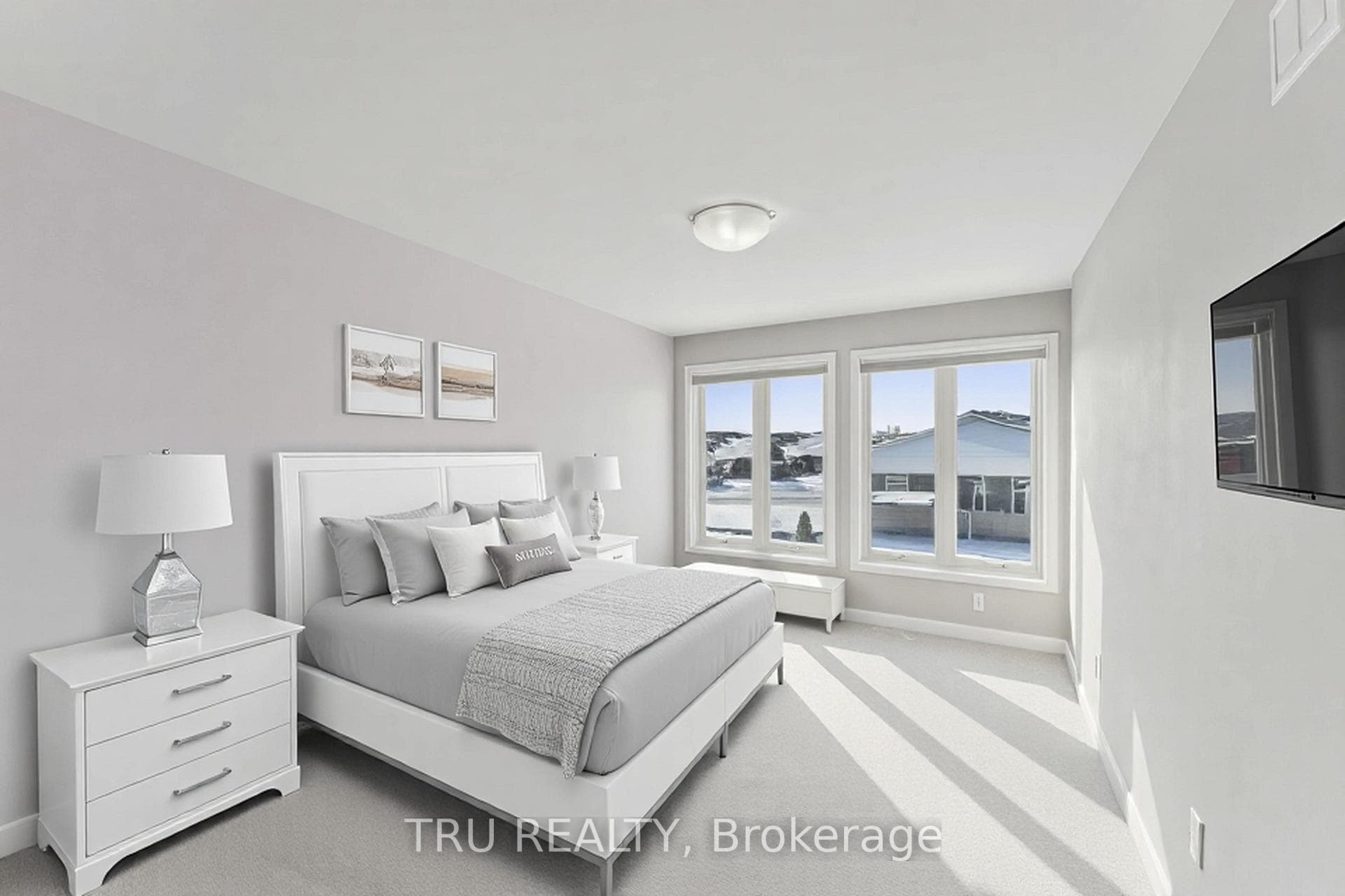 Bedroom 2 - Virtually Staged