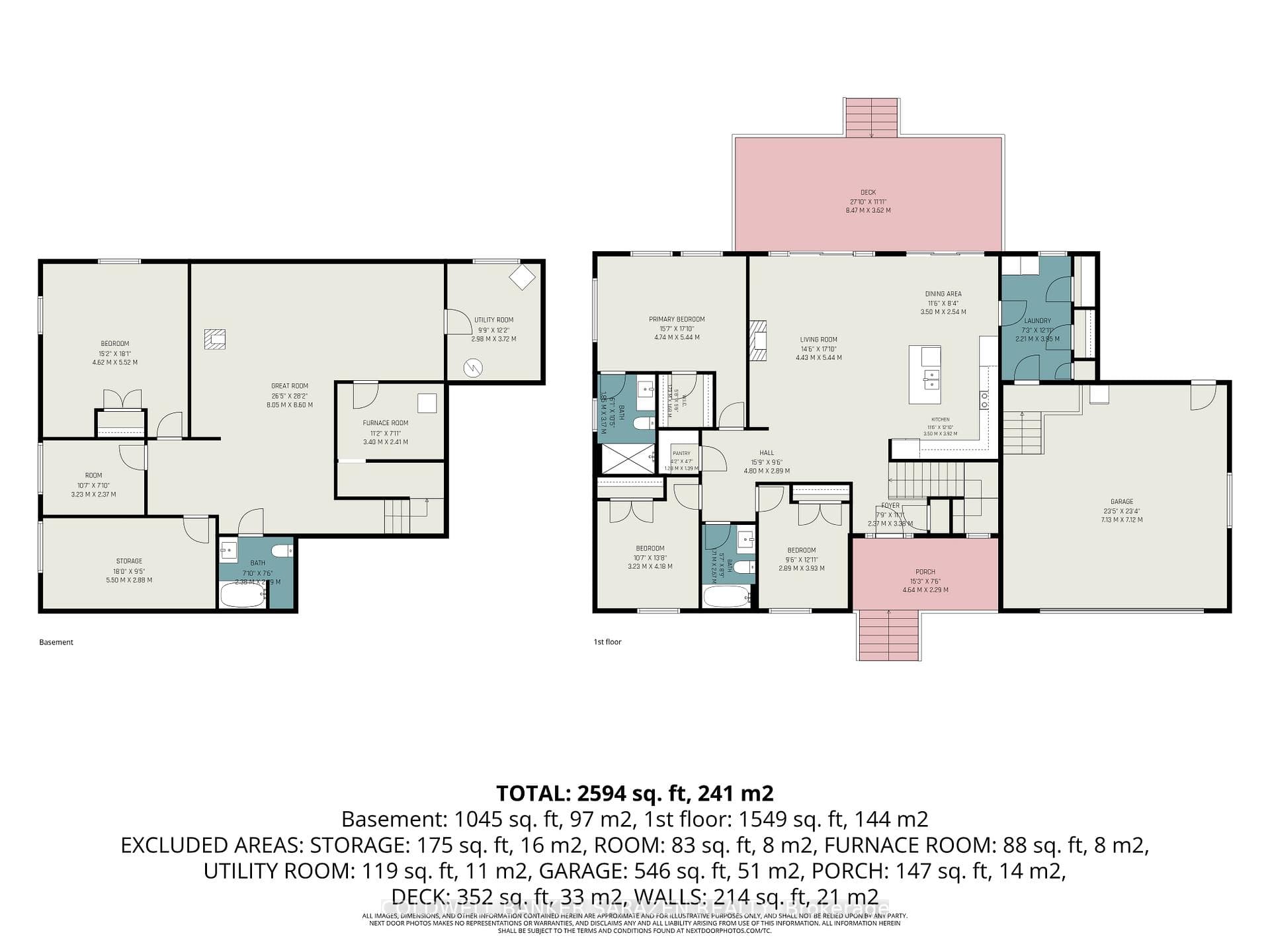 See individual floor plans in attachments