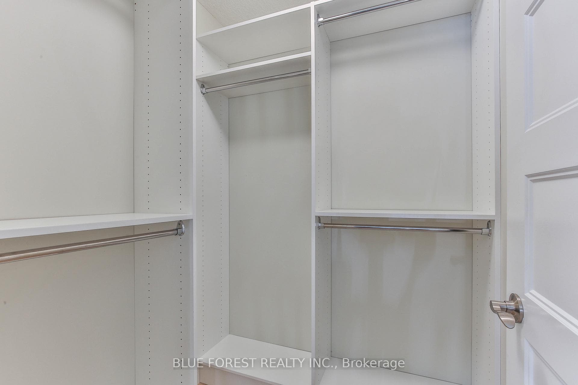 Bedroom 2 walk in closet with custom upgrade