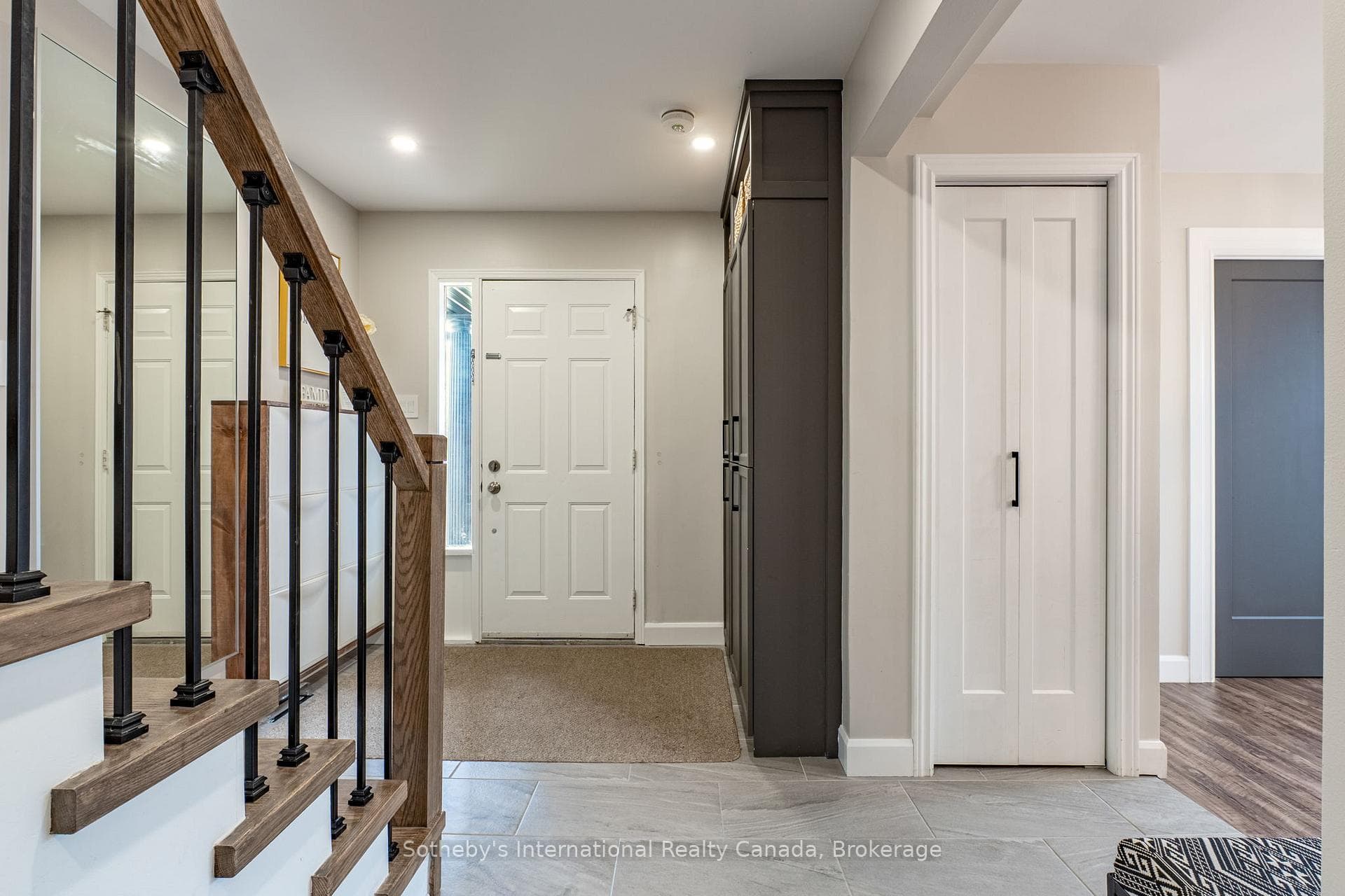 Large, welcoming foyer with generous storage.