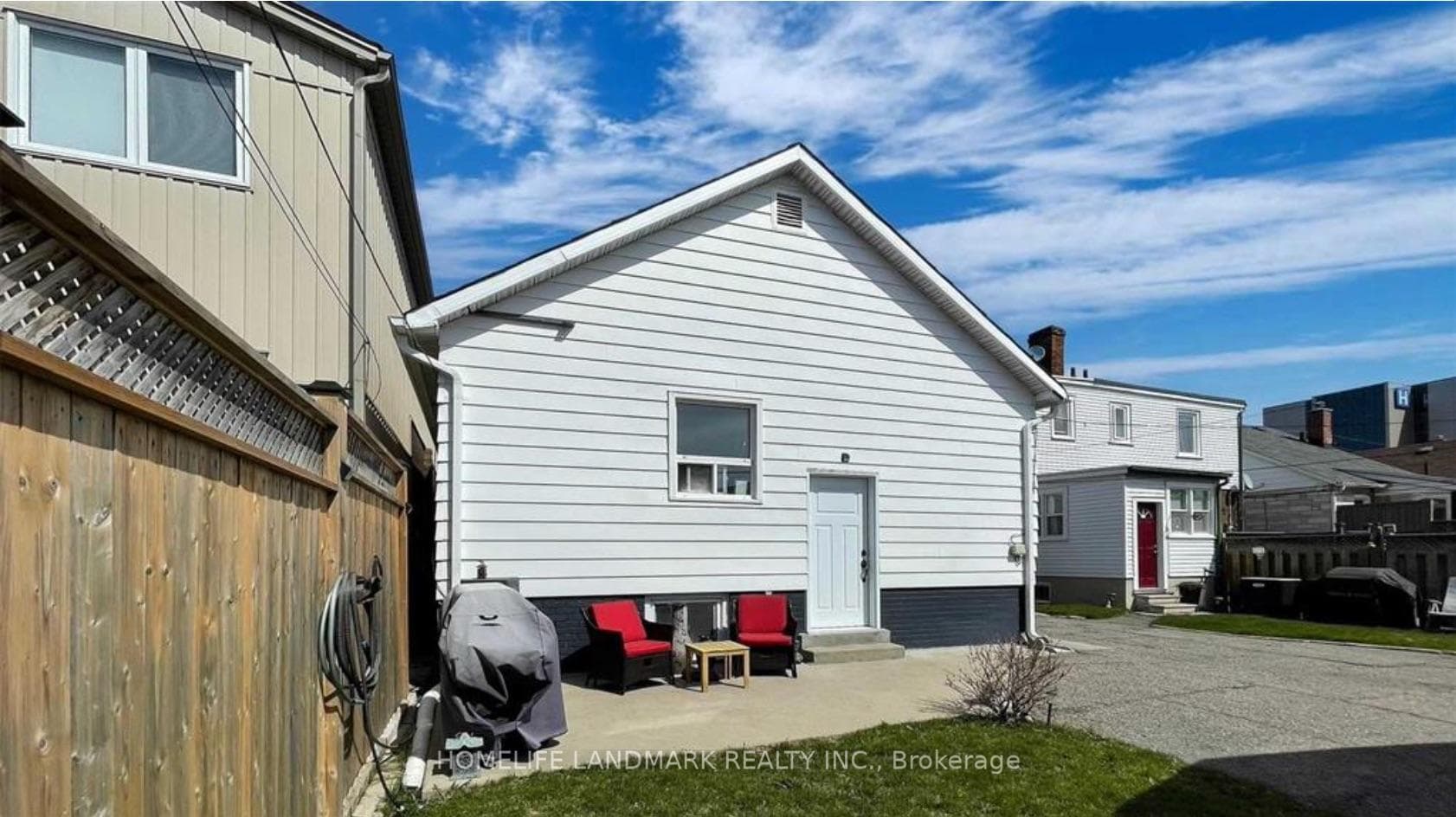 Rear of House