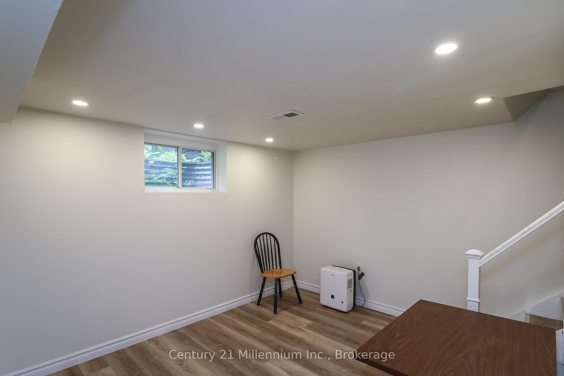 lower level living space