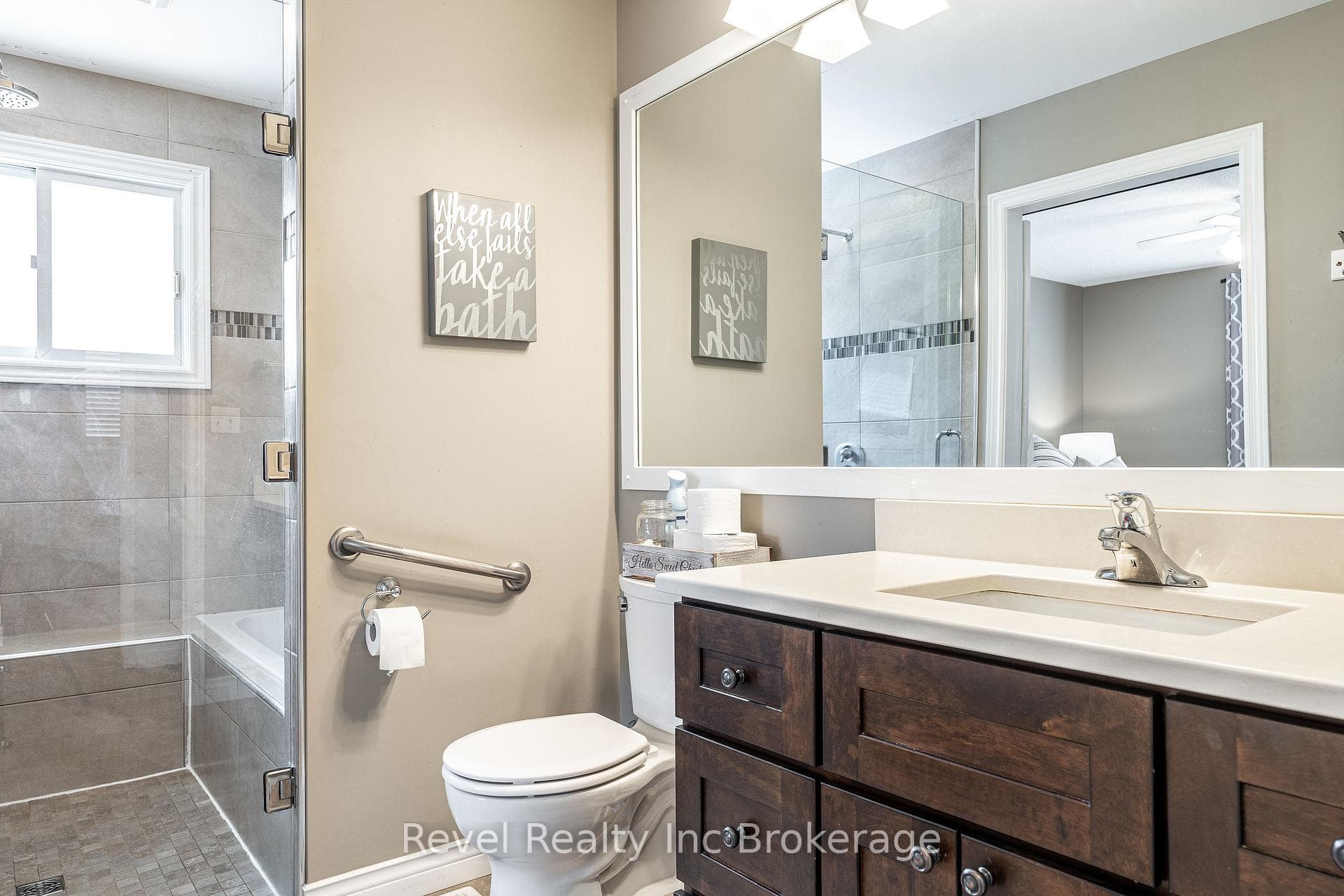 Main floor bathroom