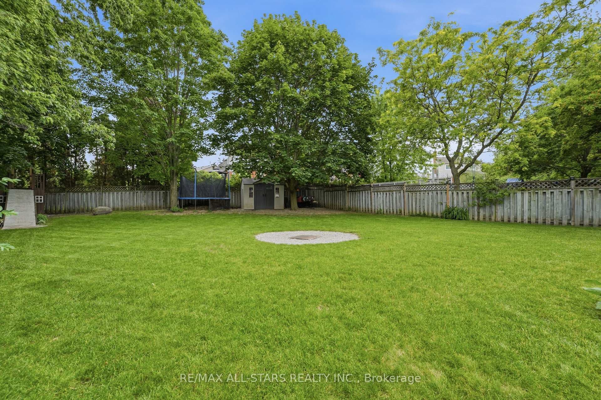Massive back yard with Southern exposure