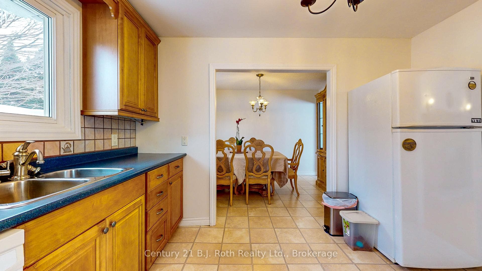 Kitchen looking into Dining room