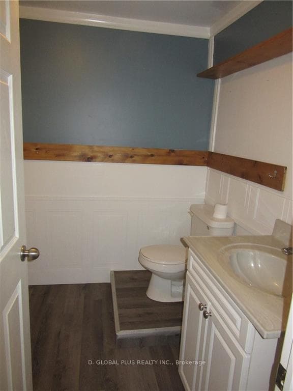 bathroom down