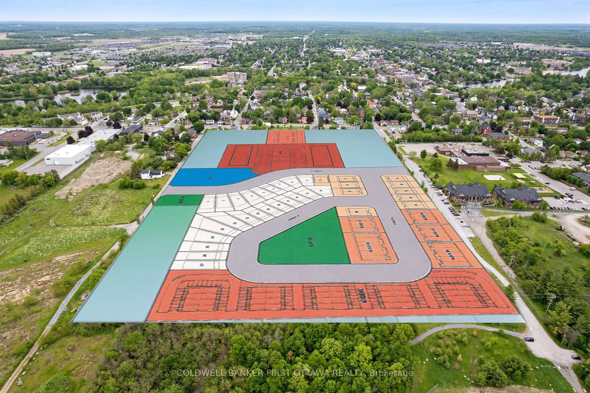 For 80 towns, 20 semis, 23 singles & 2 apartments