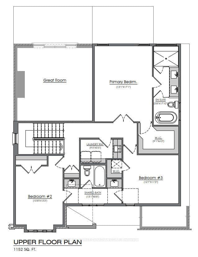 Upper Floor Plan