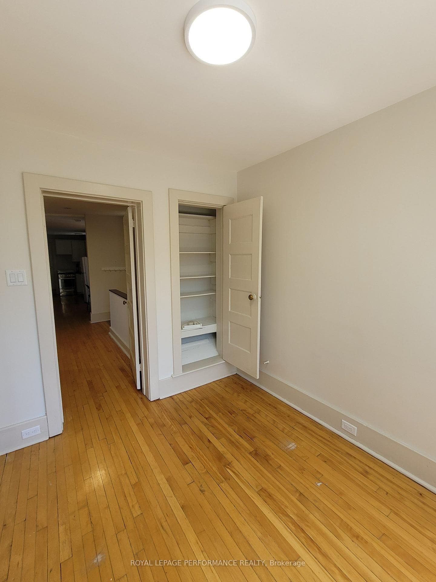 View from the bedroom toward the stairs