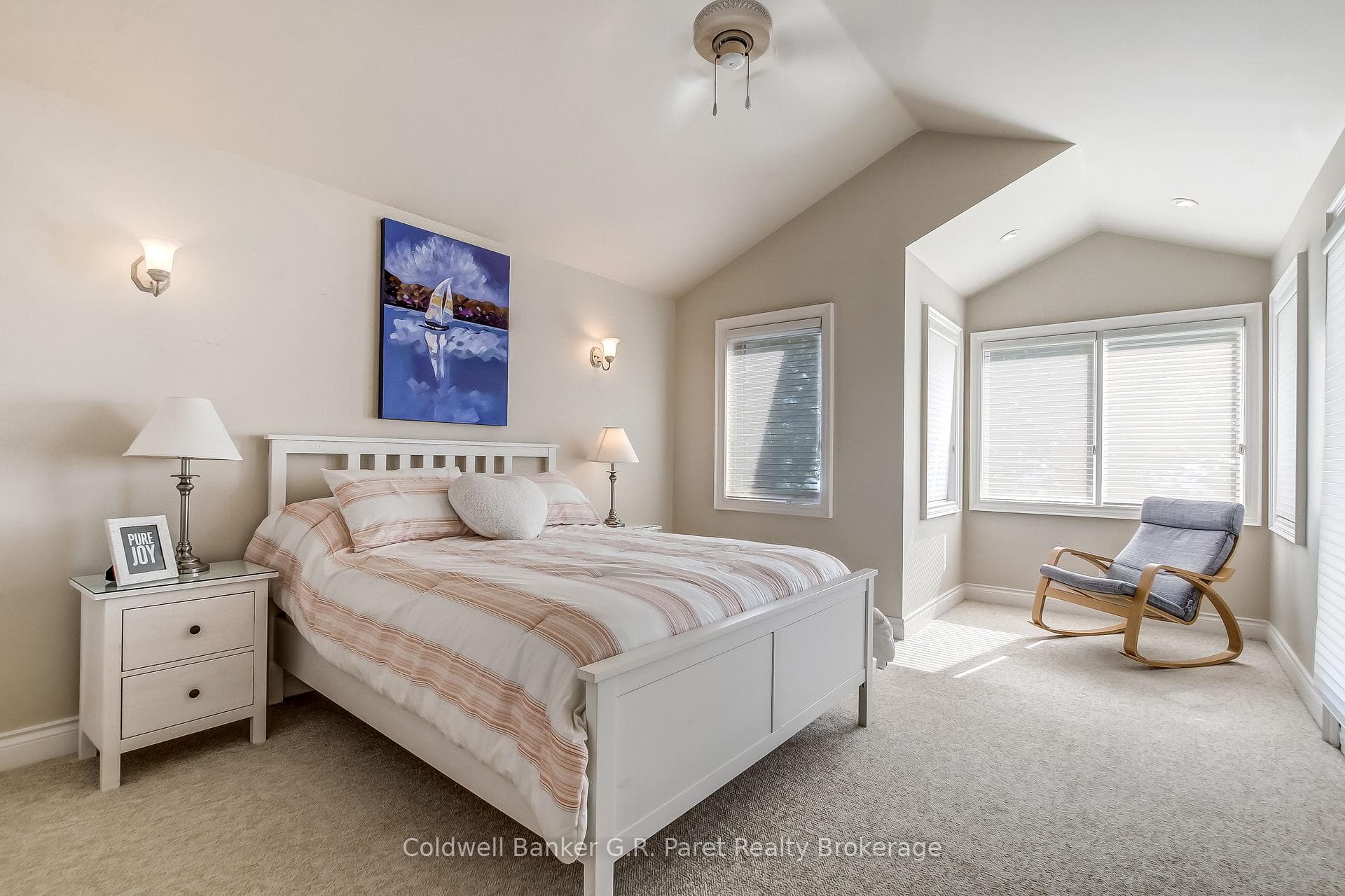 Upper level guest bedroom