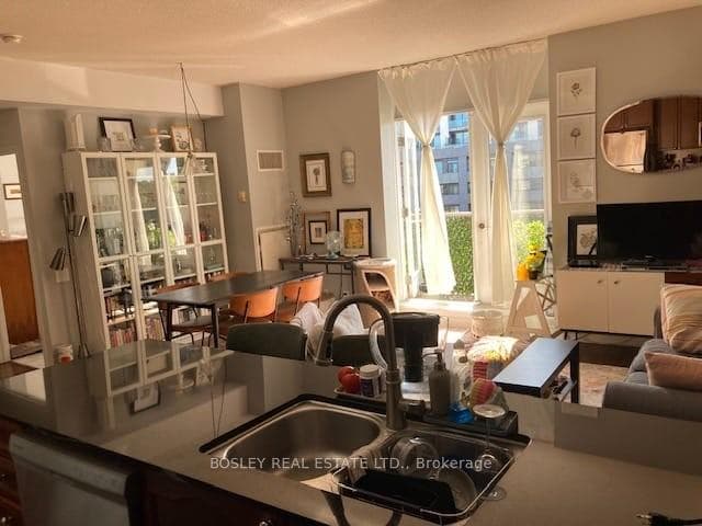 open concept living and dining