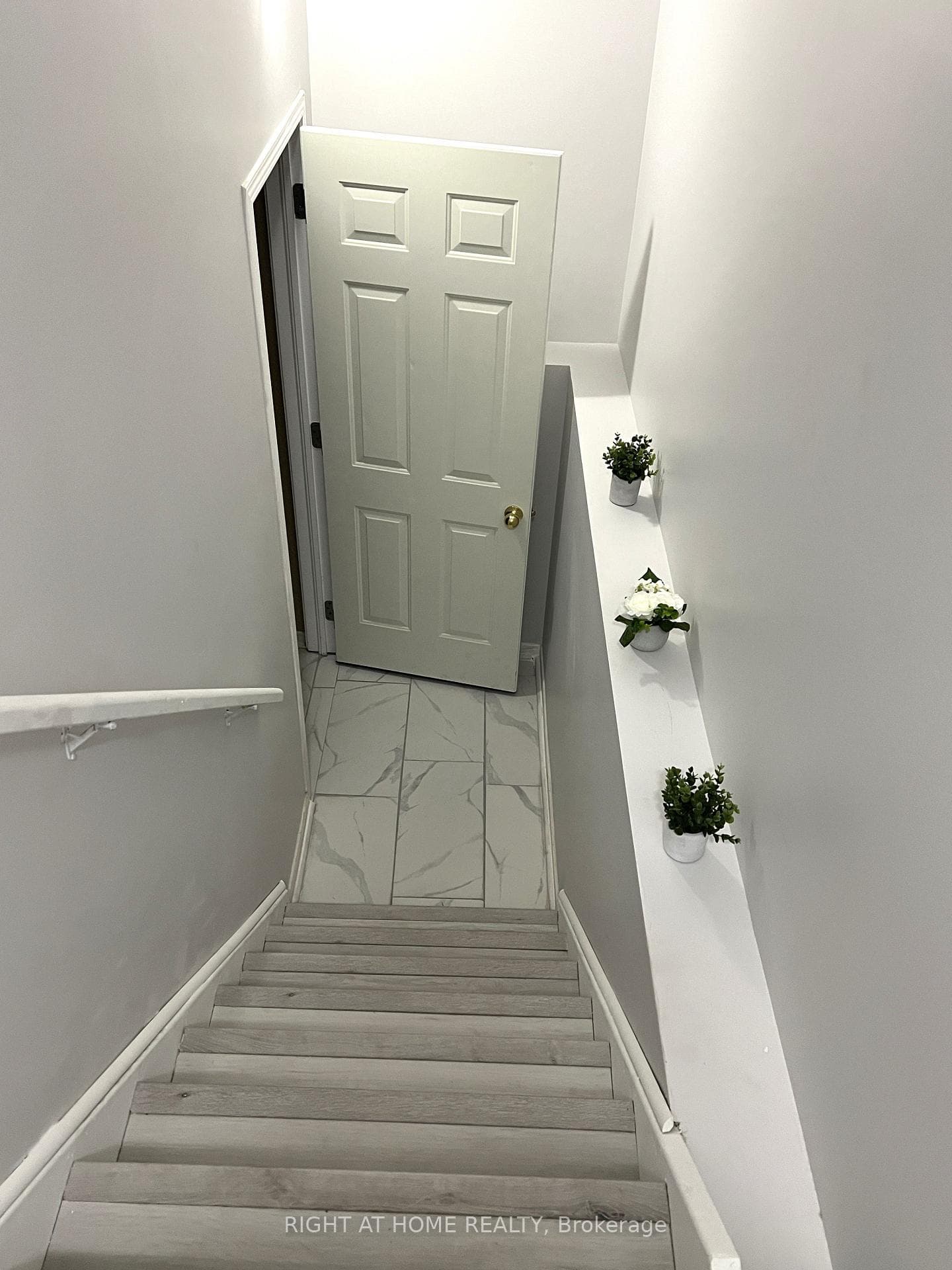 Entrance to the basement