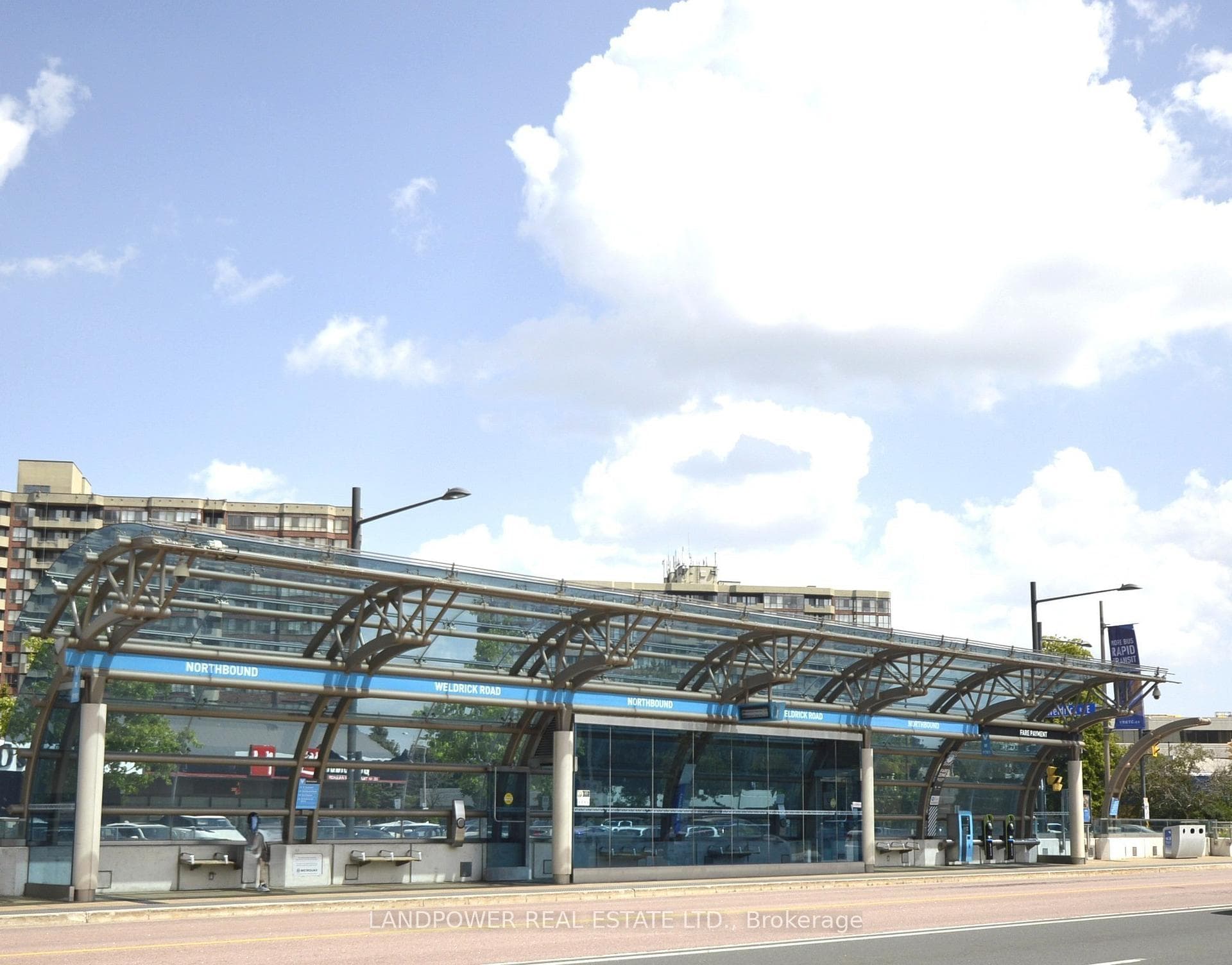 Viva Bus Station across the building