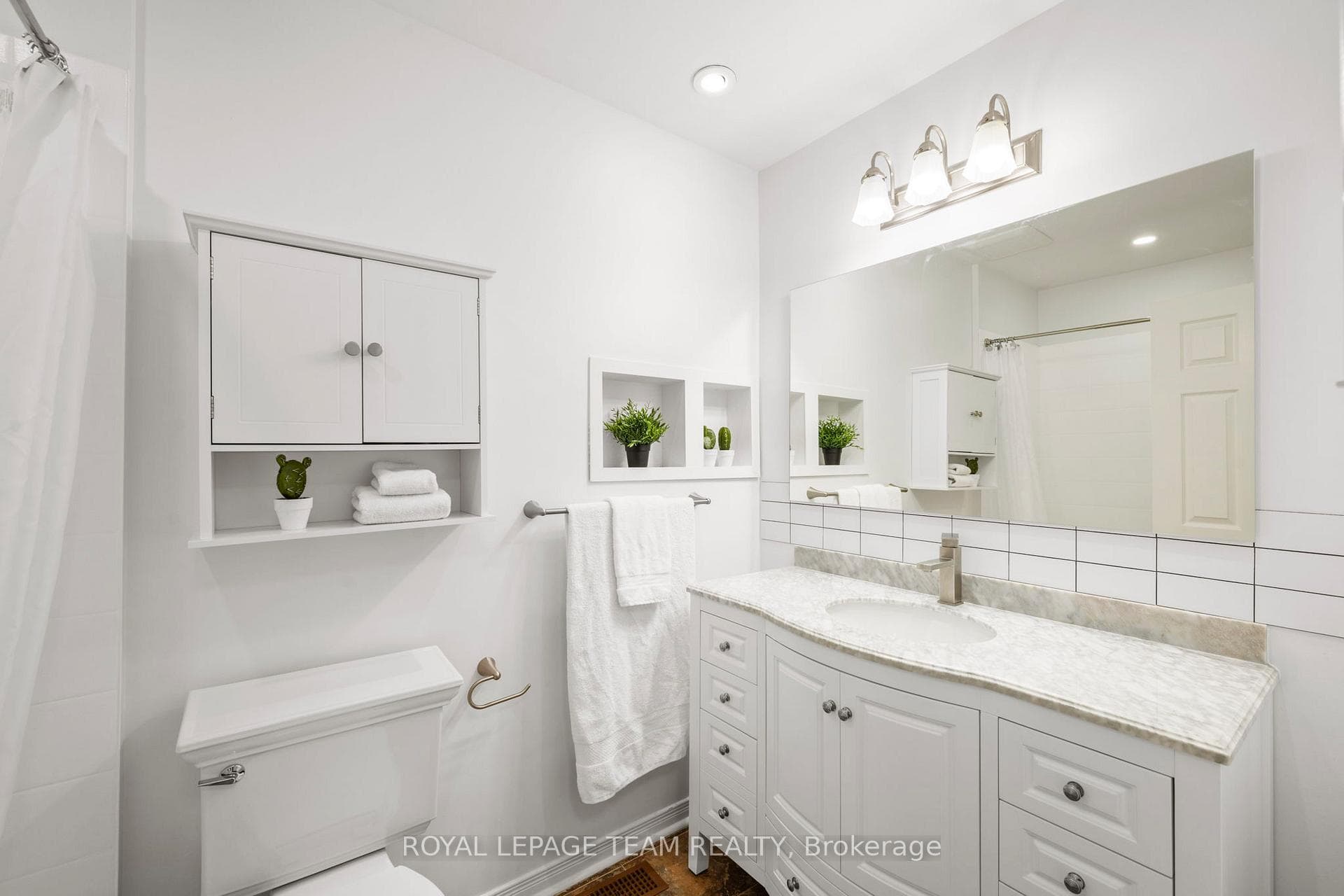Updated full bathroom on 3rd level