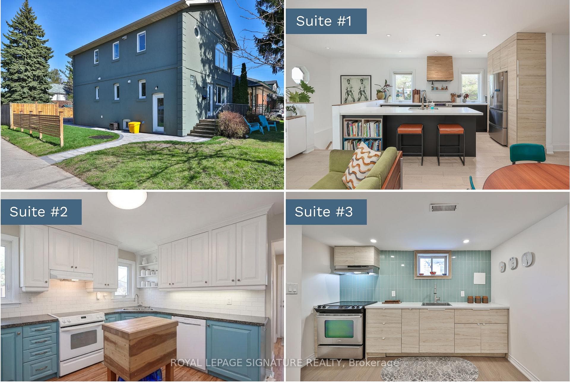 3 Self contained suites!