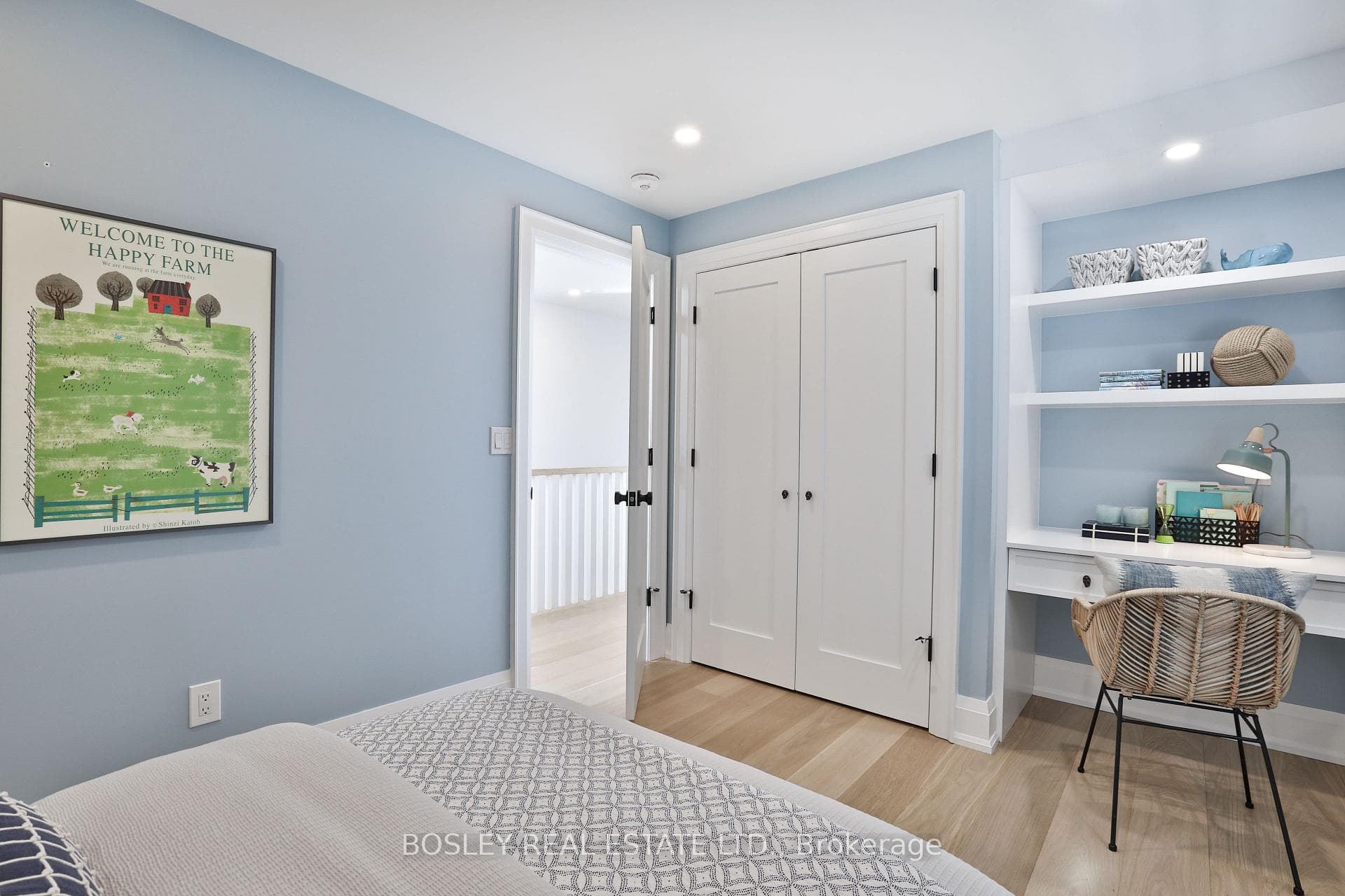 Custom Closets and built-in desk