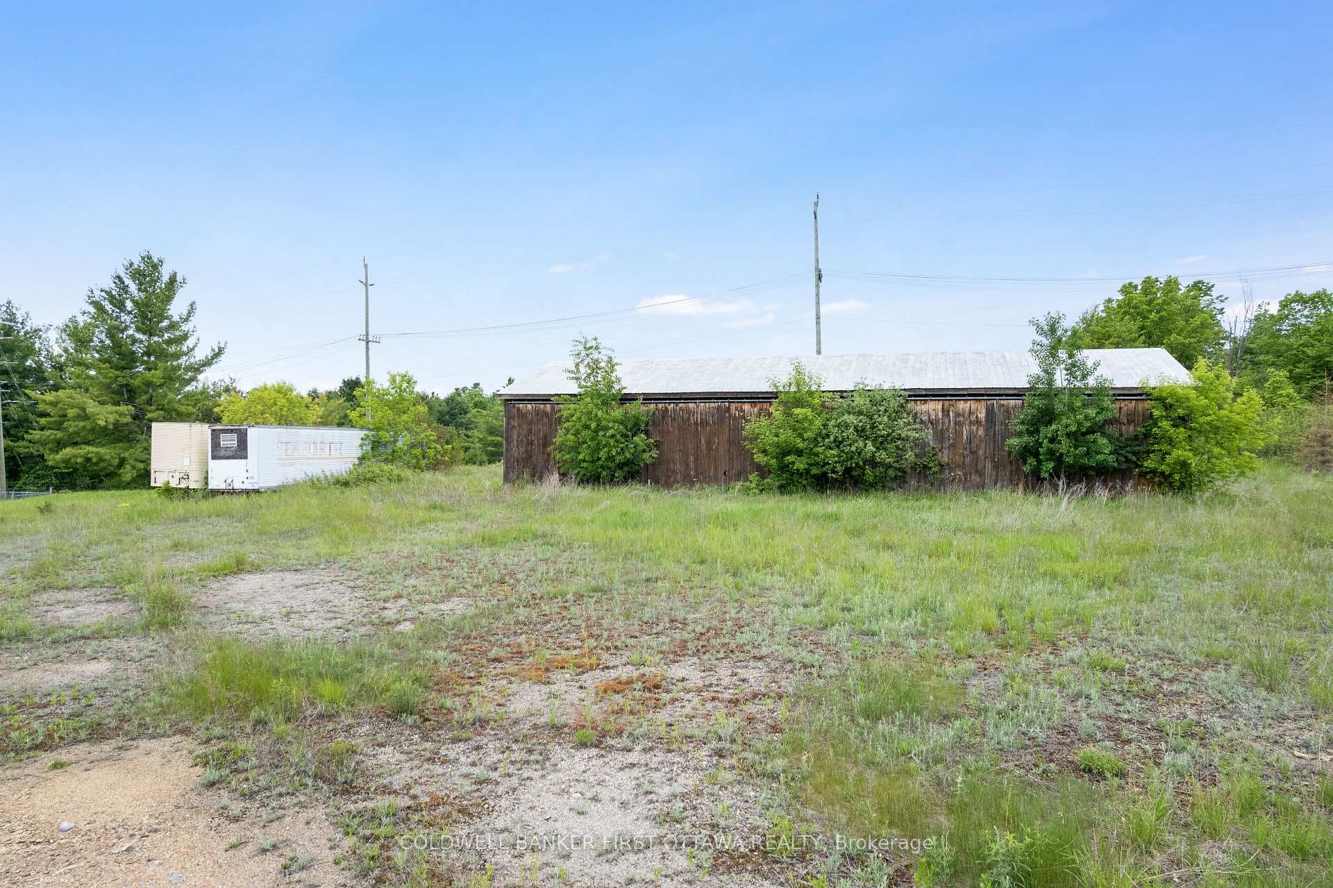 Barn exists on property