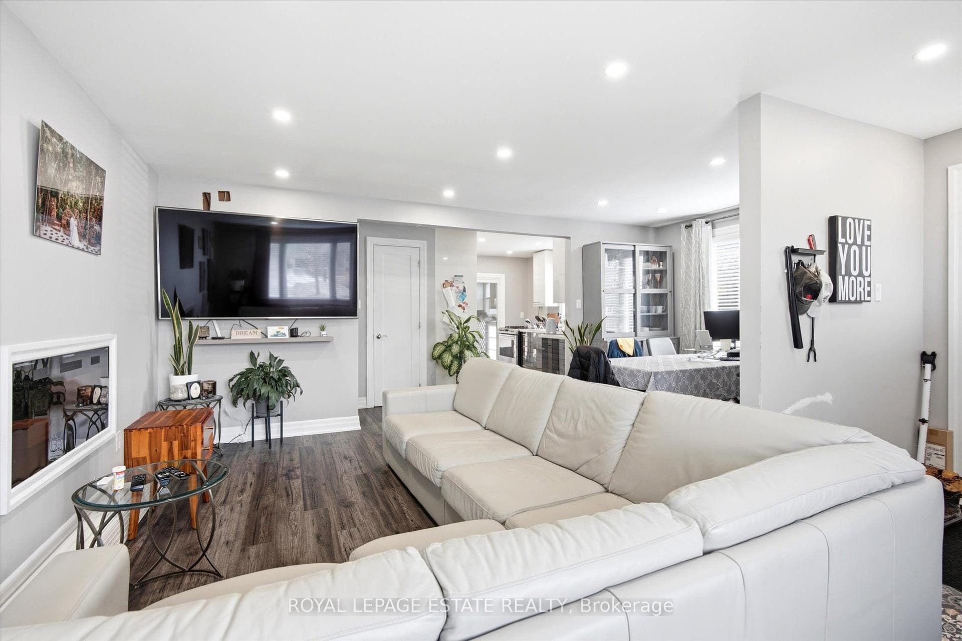 Living Room & Dining Room