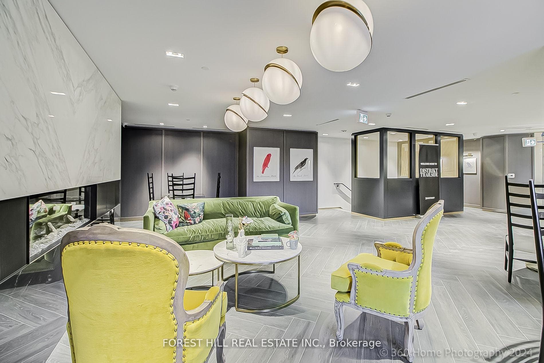 Bright, Eclectic Lobby