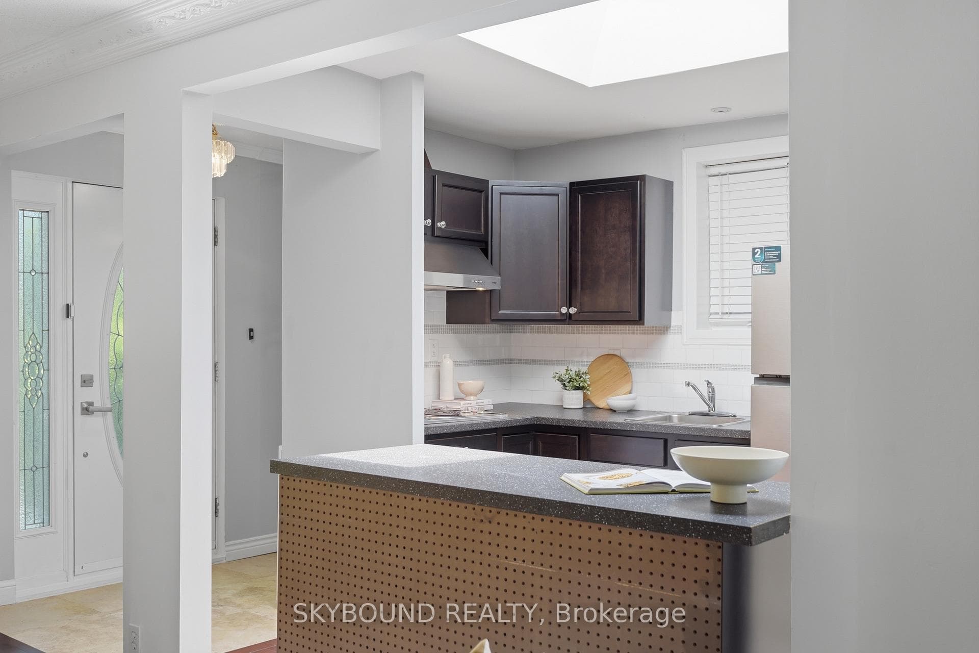 Skylight over the kitchen