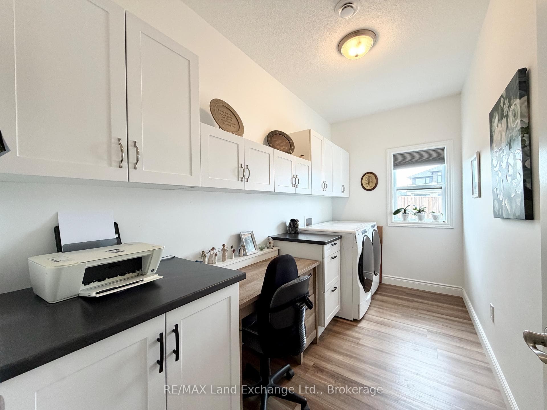 Laundry Room with Work Space