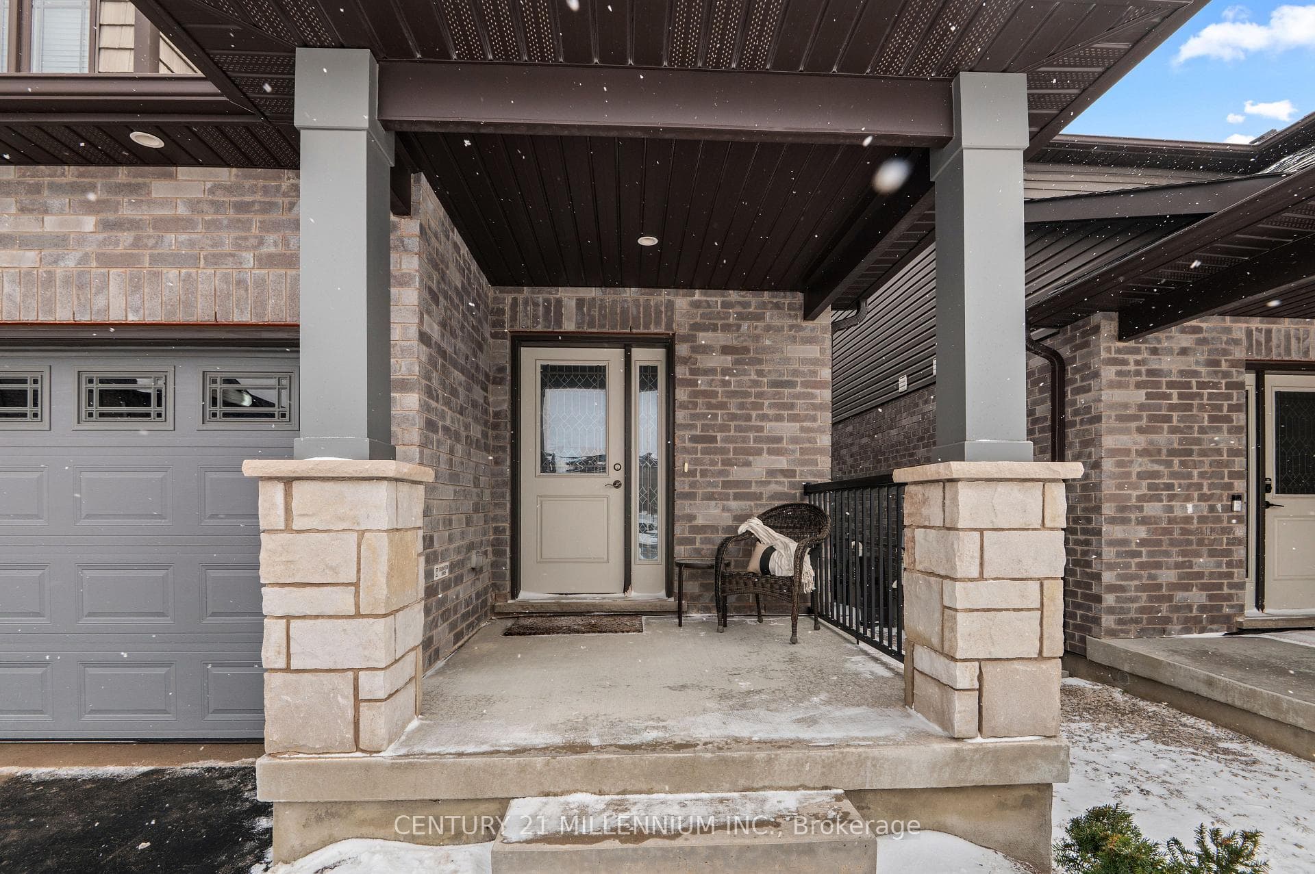 Front Porch- End Unit