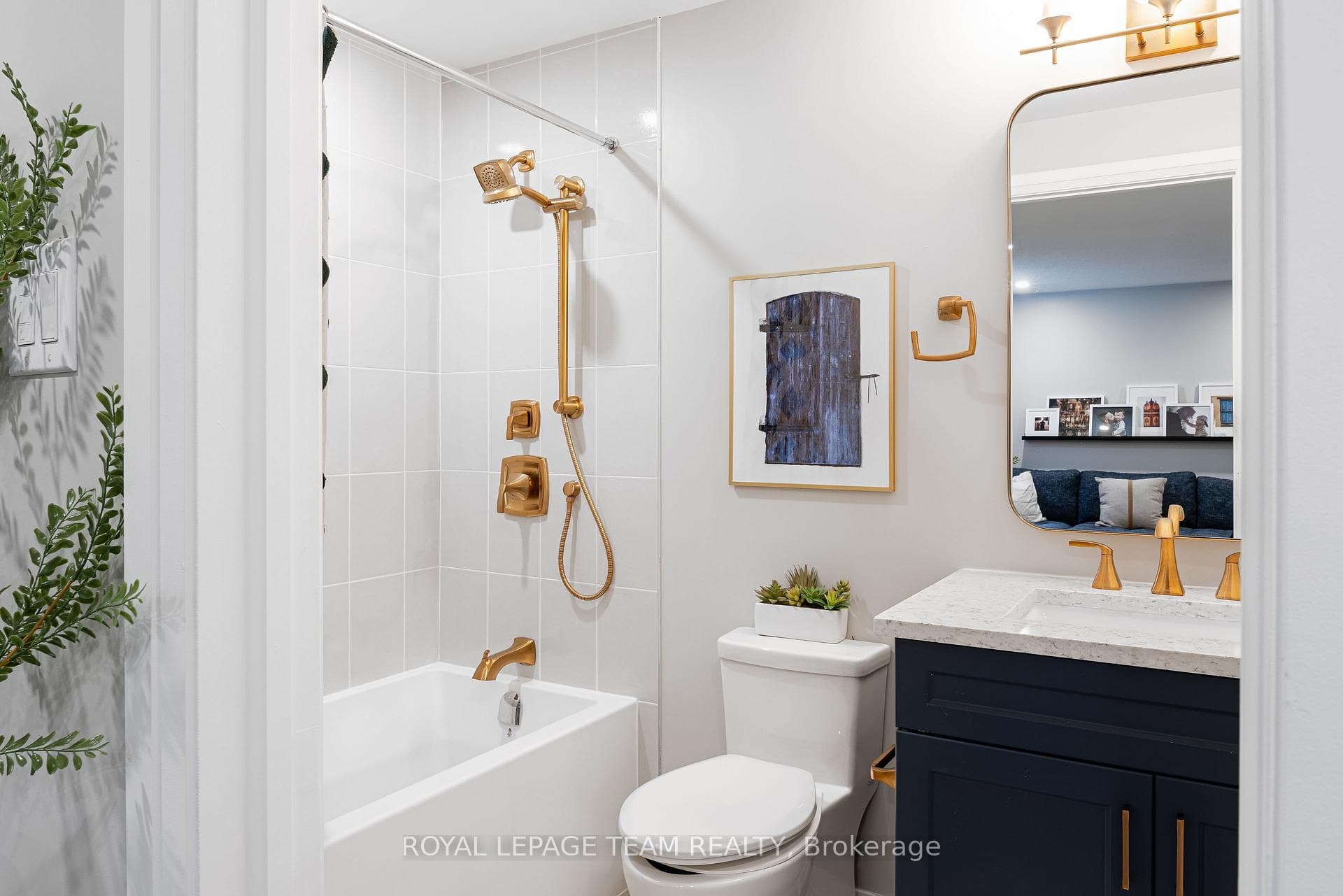 Photos showcase builder finishes.