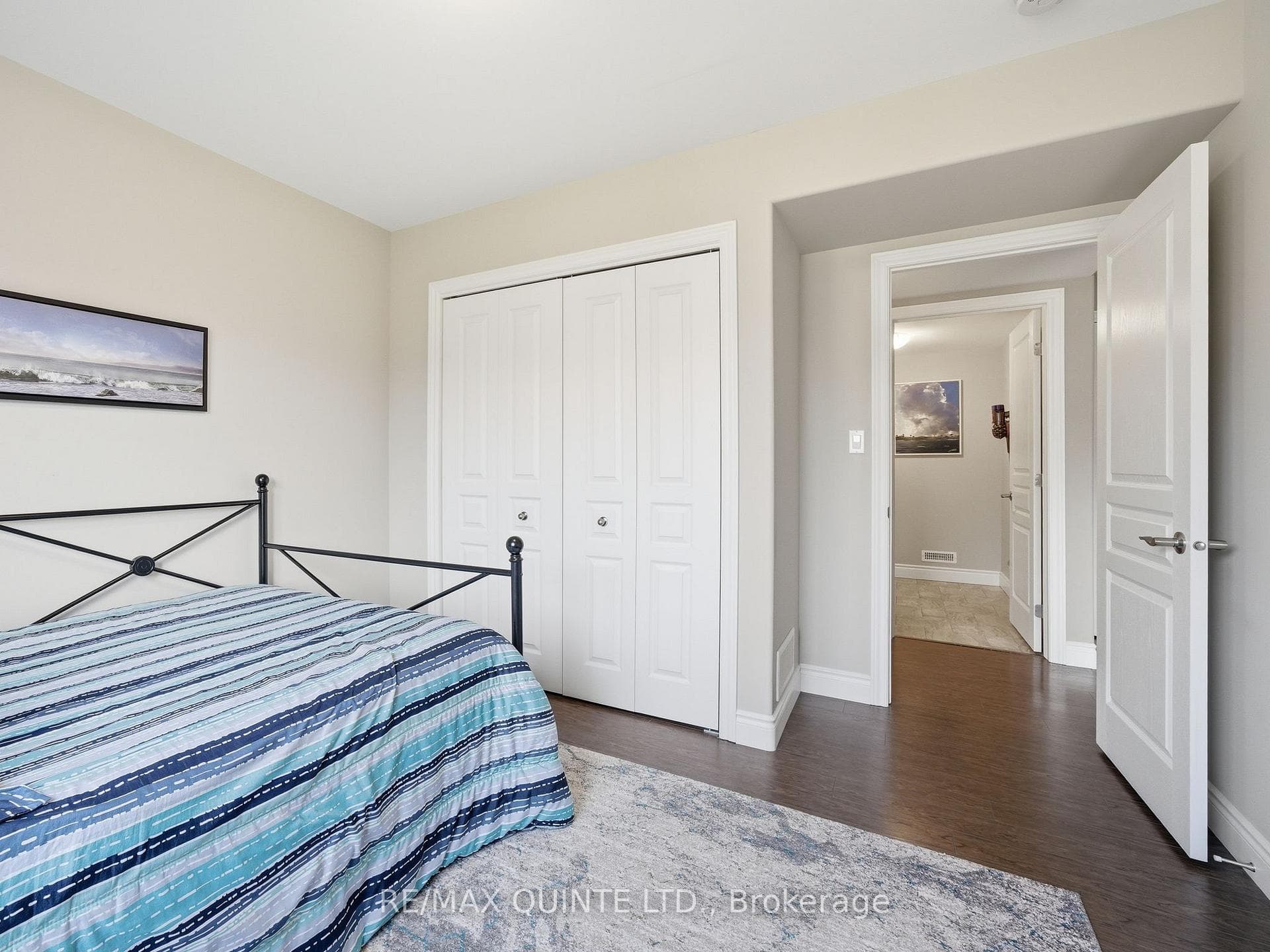 Double-wide closet.