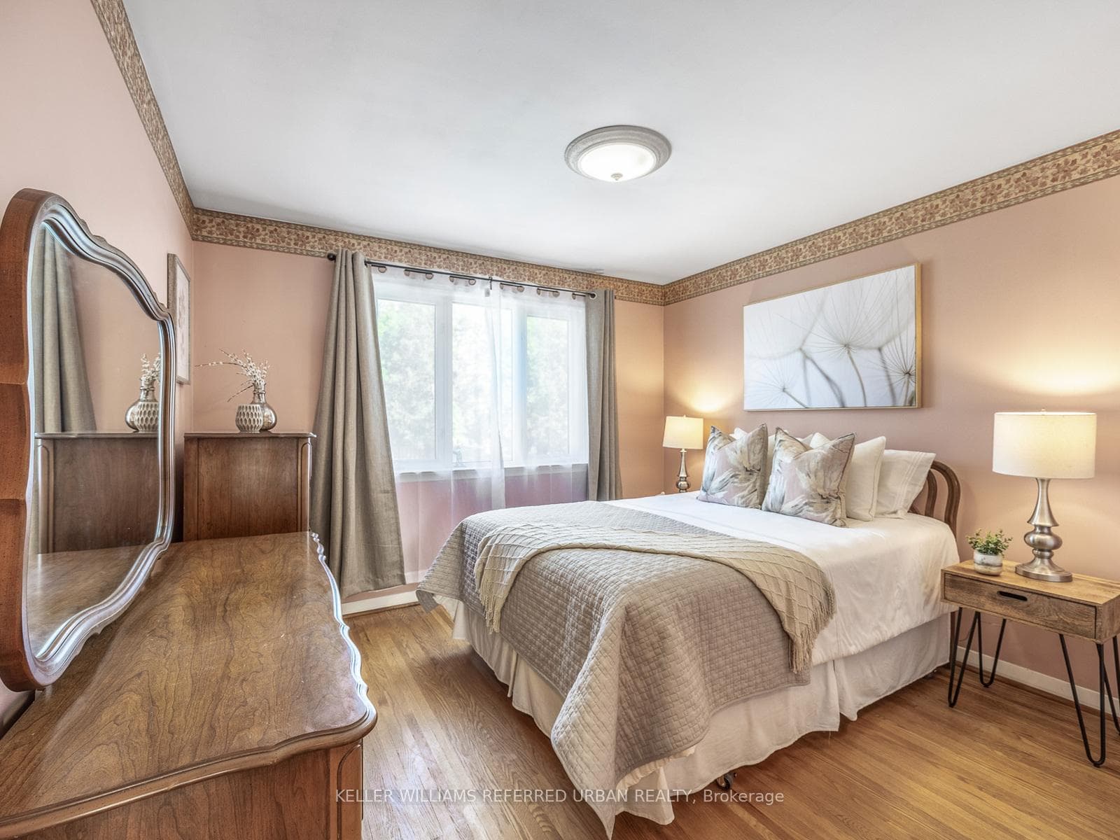 Large closets in each room.