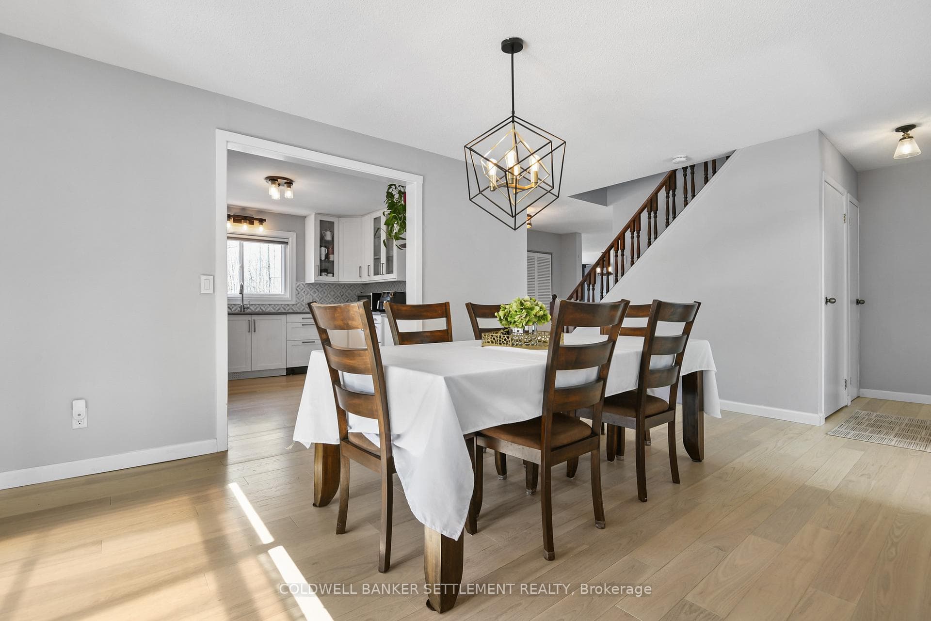 Formal dining area