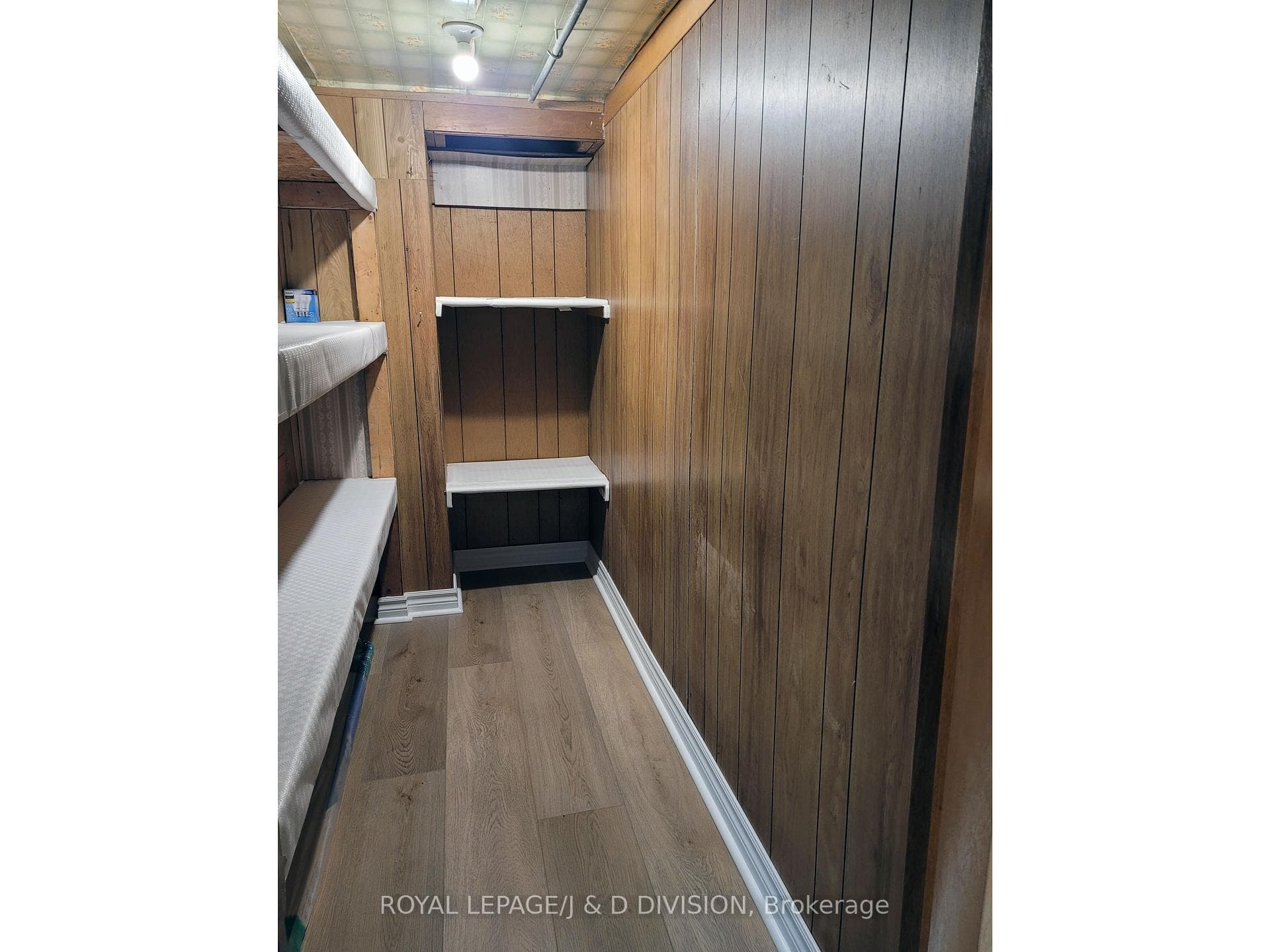 Walk-in large storage room .