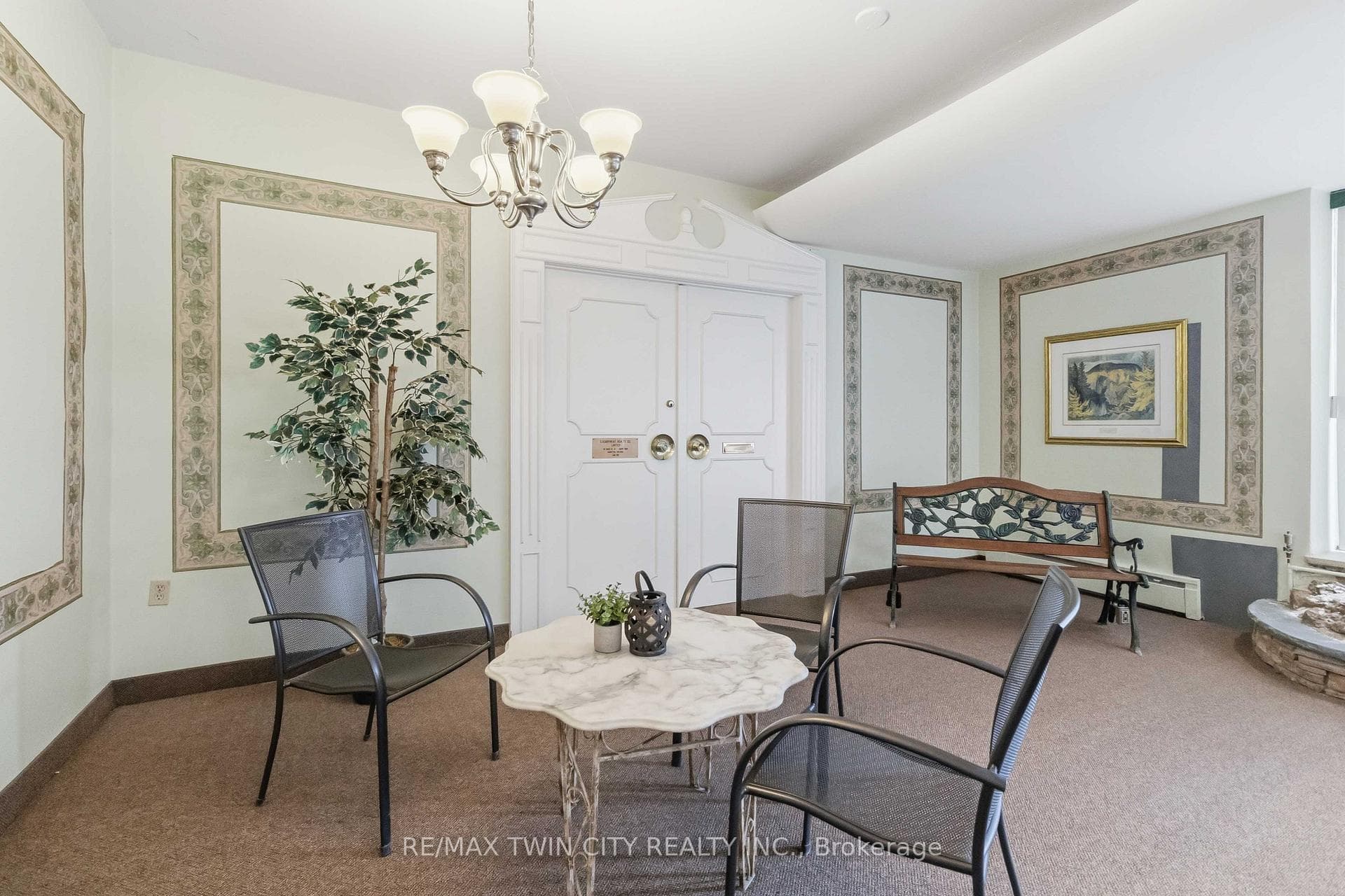 front foyer sitting area