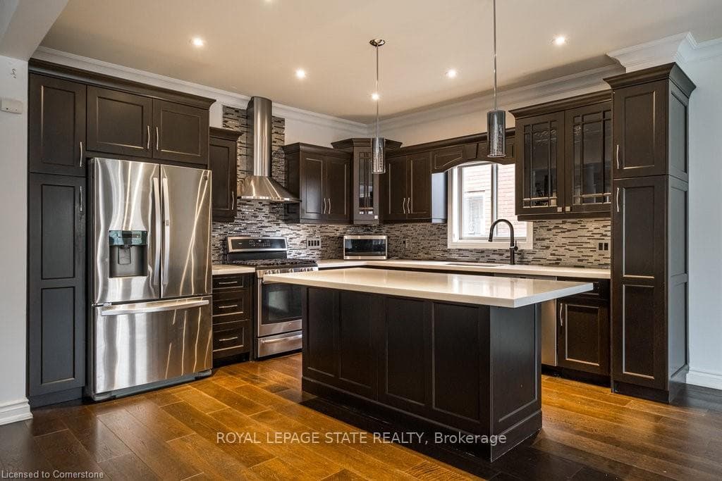 Built in S/S appliances, incl. Gas stove
