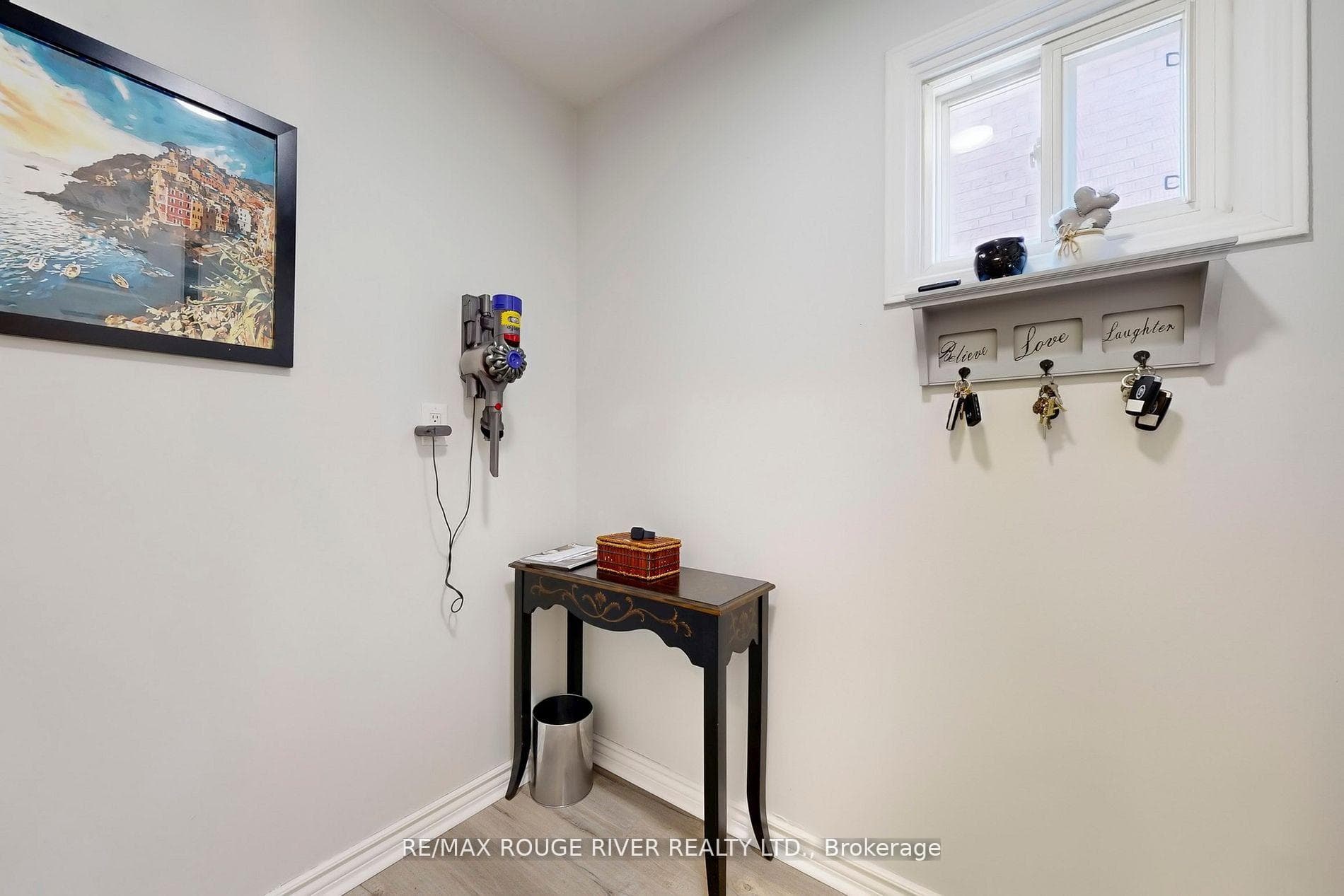 Main Floor Laundry/Storage Area