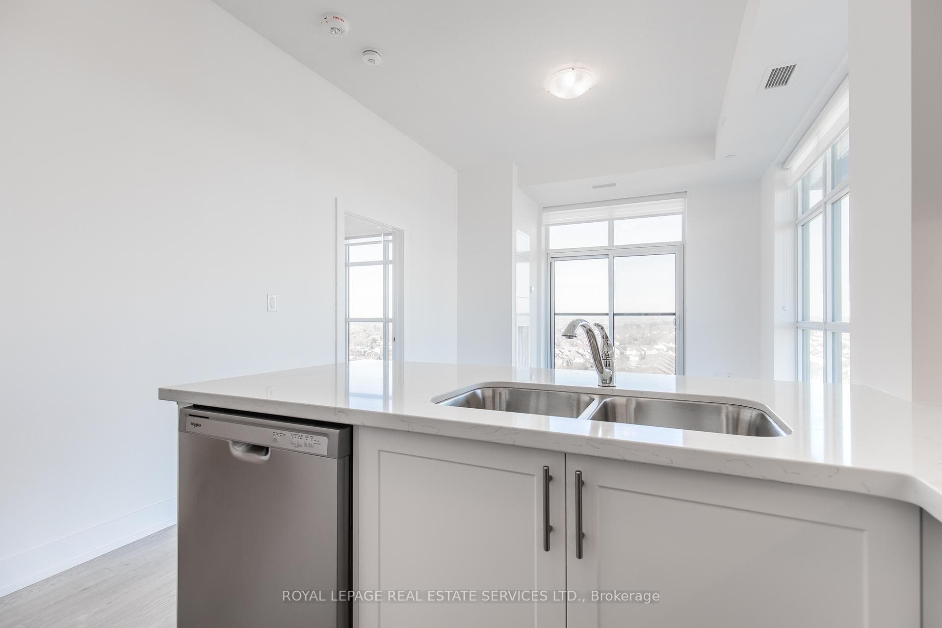 Cook while entertaining in this space